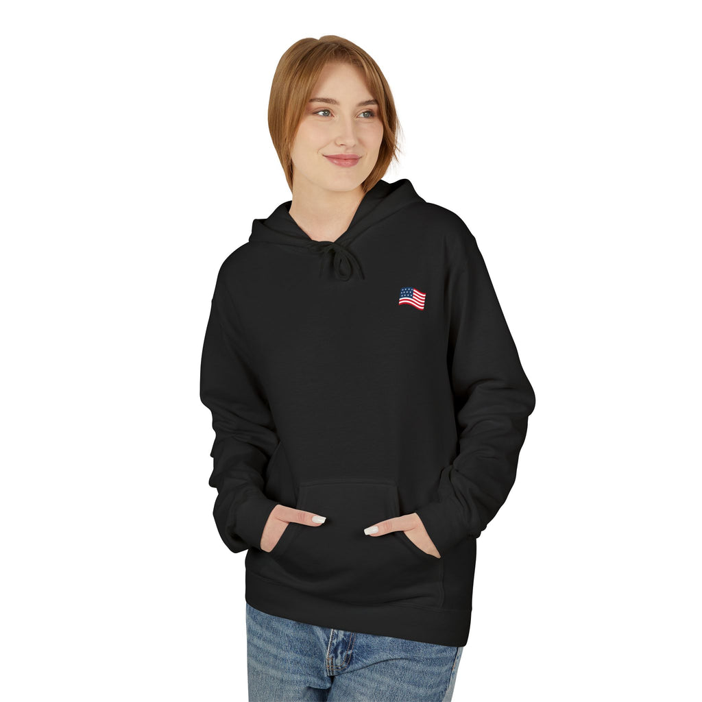 American Flag Pullover for 4th of July & Patriotic Wear