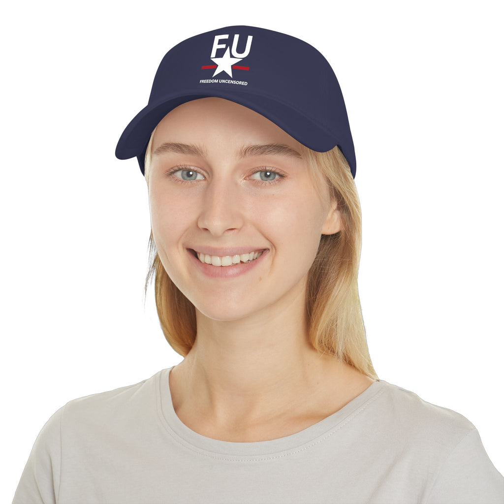 FU (Freedom Uncensored) Patriotic Embroidered Baseball Cap
