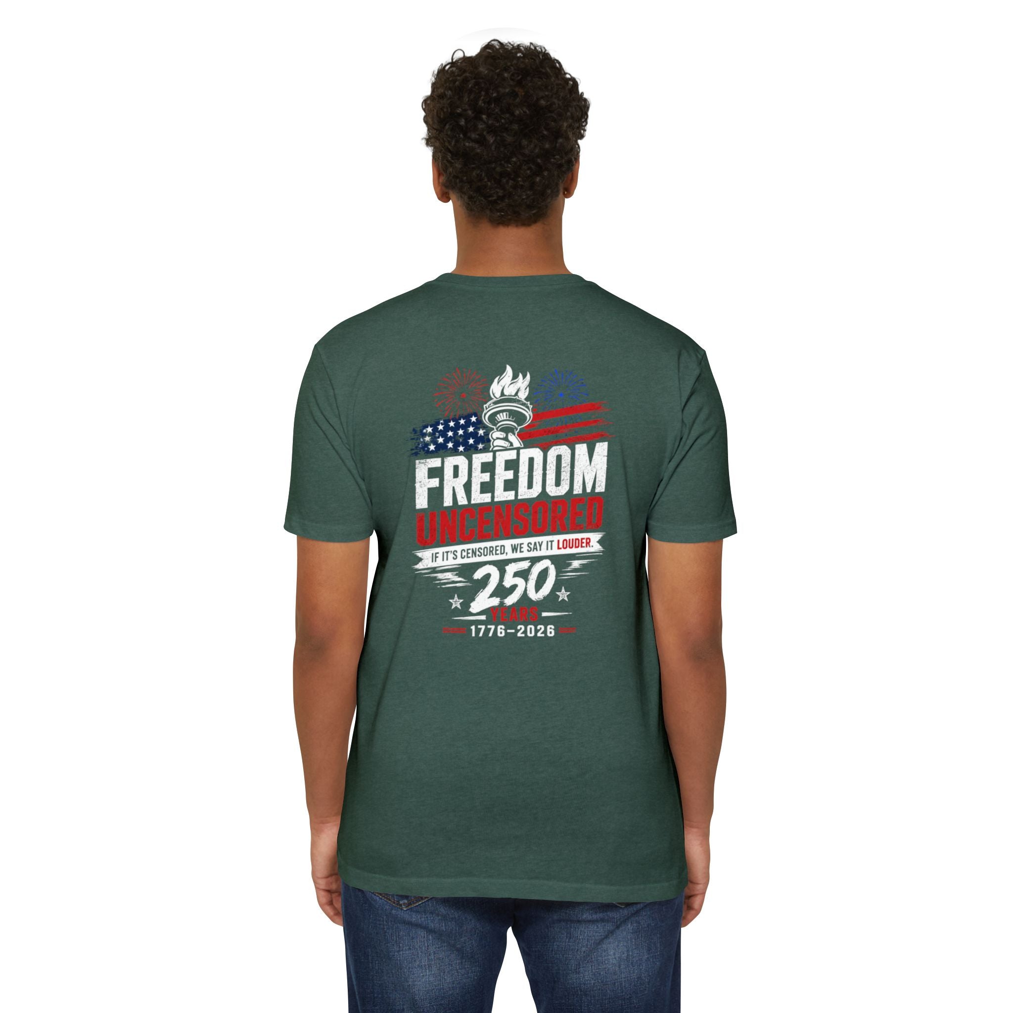 Freedom Uncensored 250 T-Shirt 4th of July