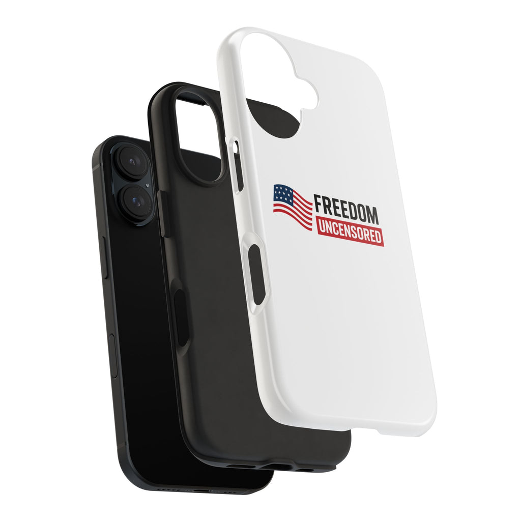 Phone Case — "Freedom Uncensored" Patriotic Tough Protective Case