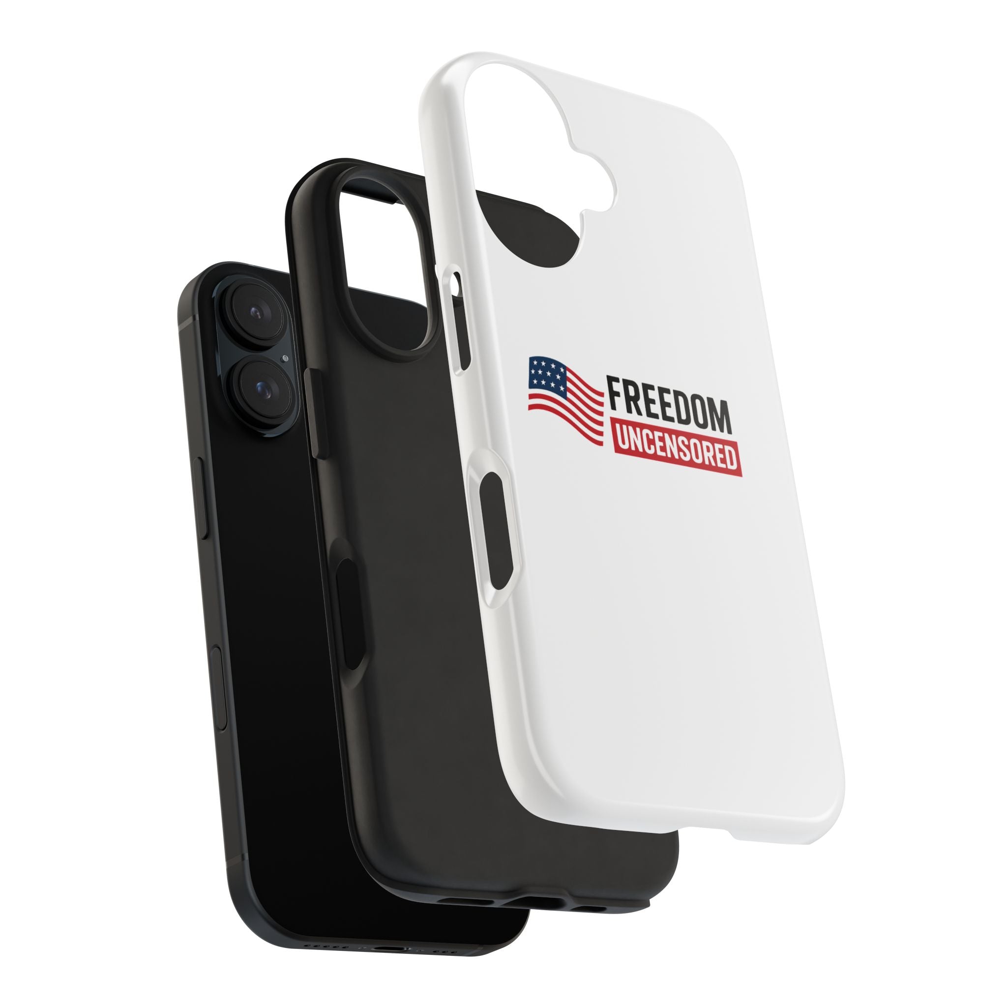 Phone Case — "Freedom Uncensored" Patriotic Tough Protective Case