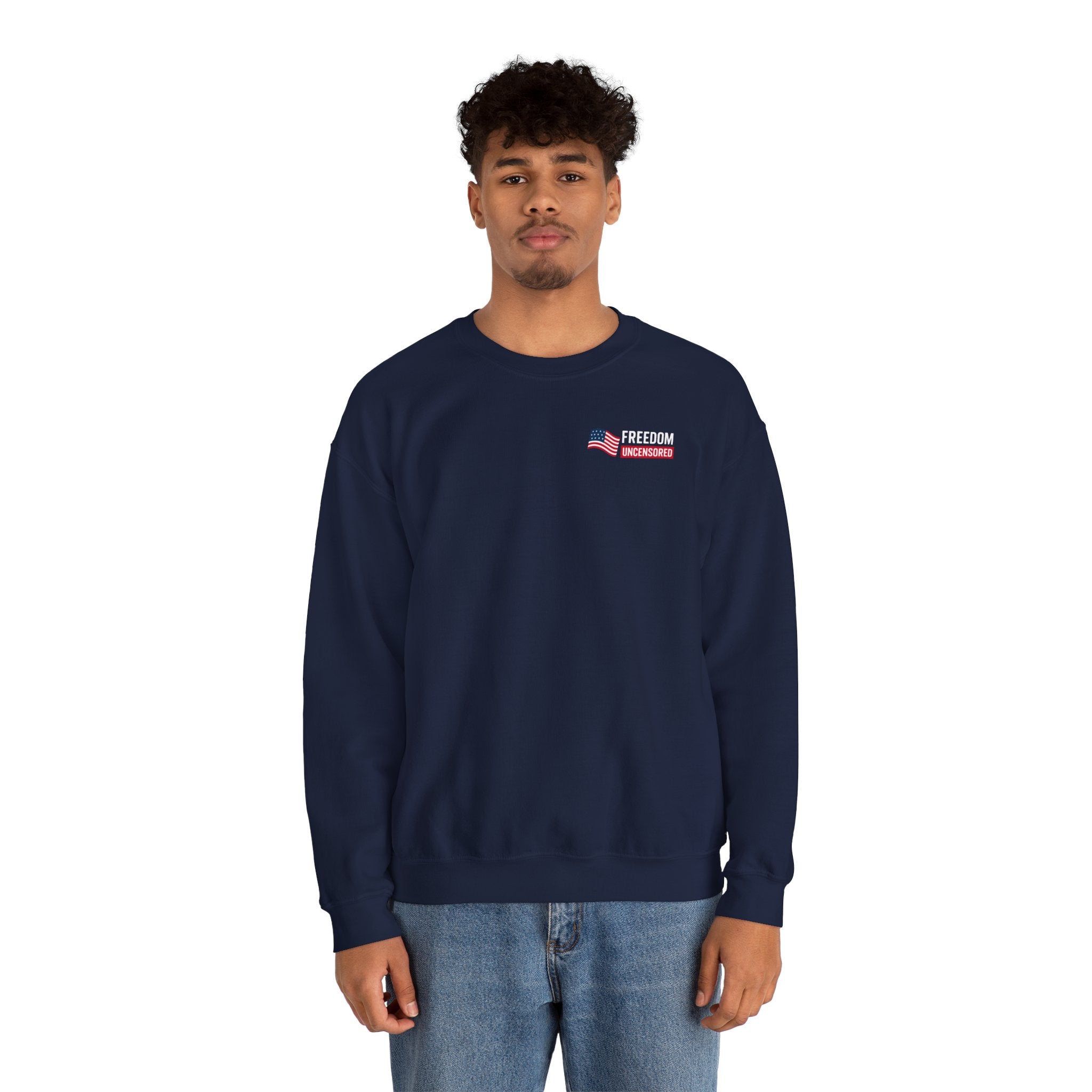 Crewneck Sweatshirt — Freedom Defender
