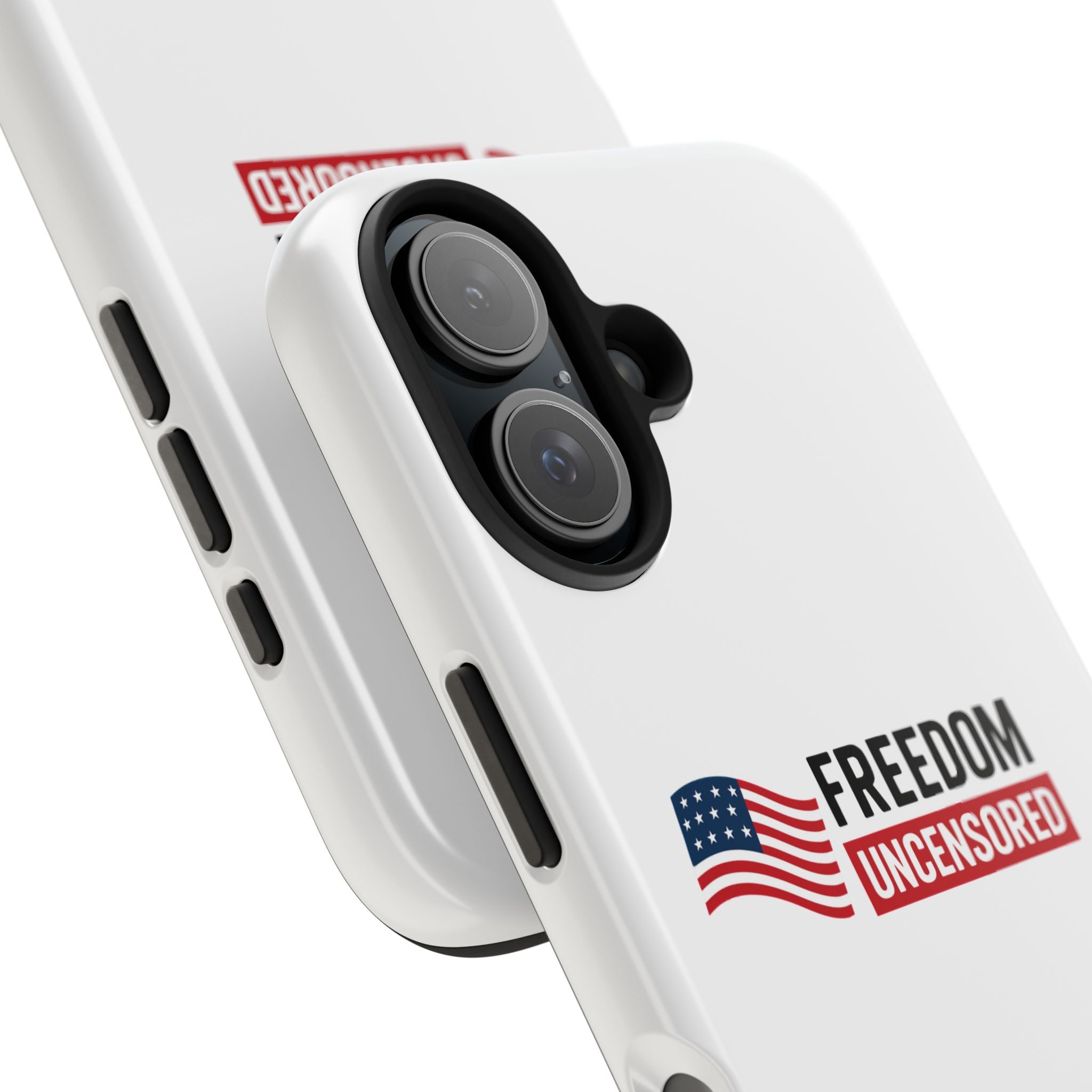 Phone Case — "Freedom Uncensored" Patriotic Tough Protective Case