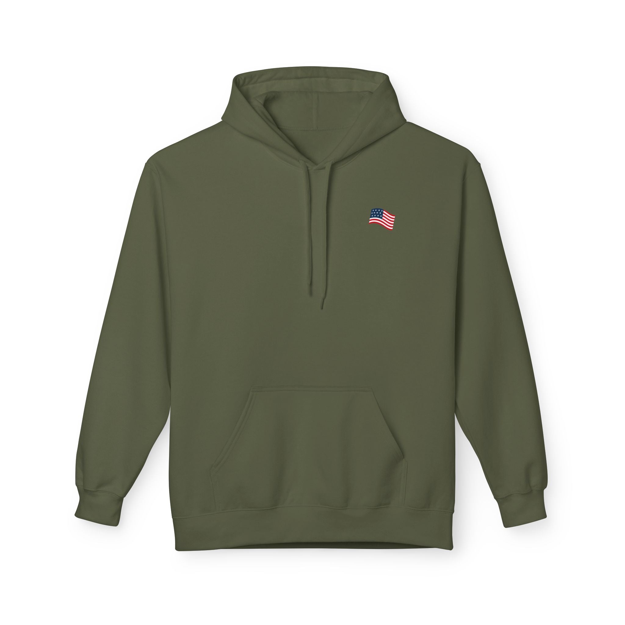 American Flag Pullover for 4th of July & Patriotic Wear