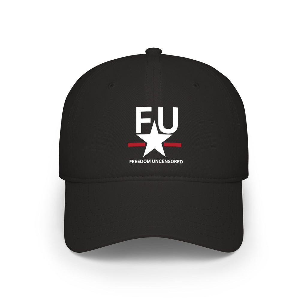 FU (Freedom Uncensored) Patriotic Embroidered Baseball Cap