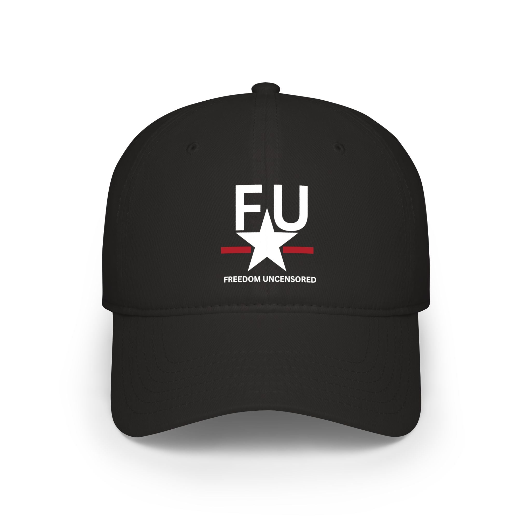 FU (Freedom Uncensored) Patriotic Embroidered Baseball Cap