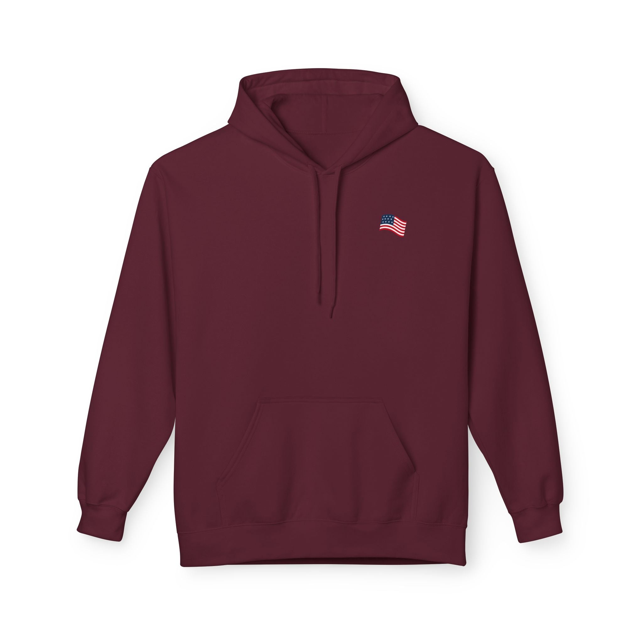American Flag Pullover for 4th of July & Patriotic Wear