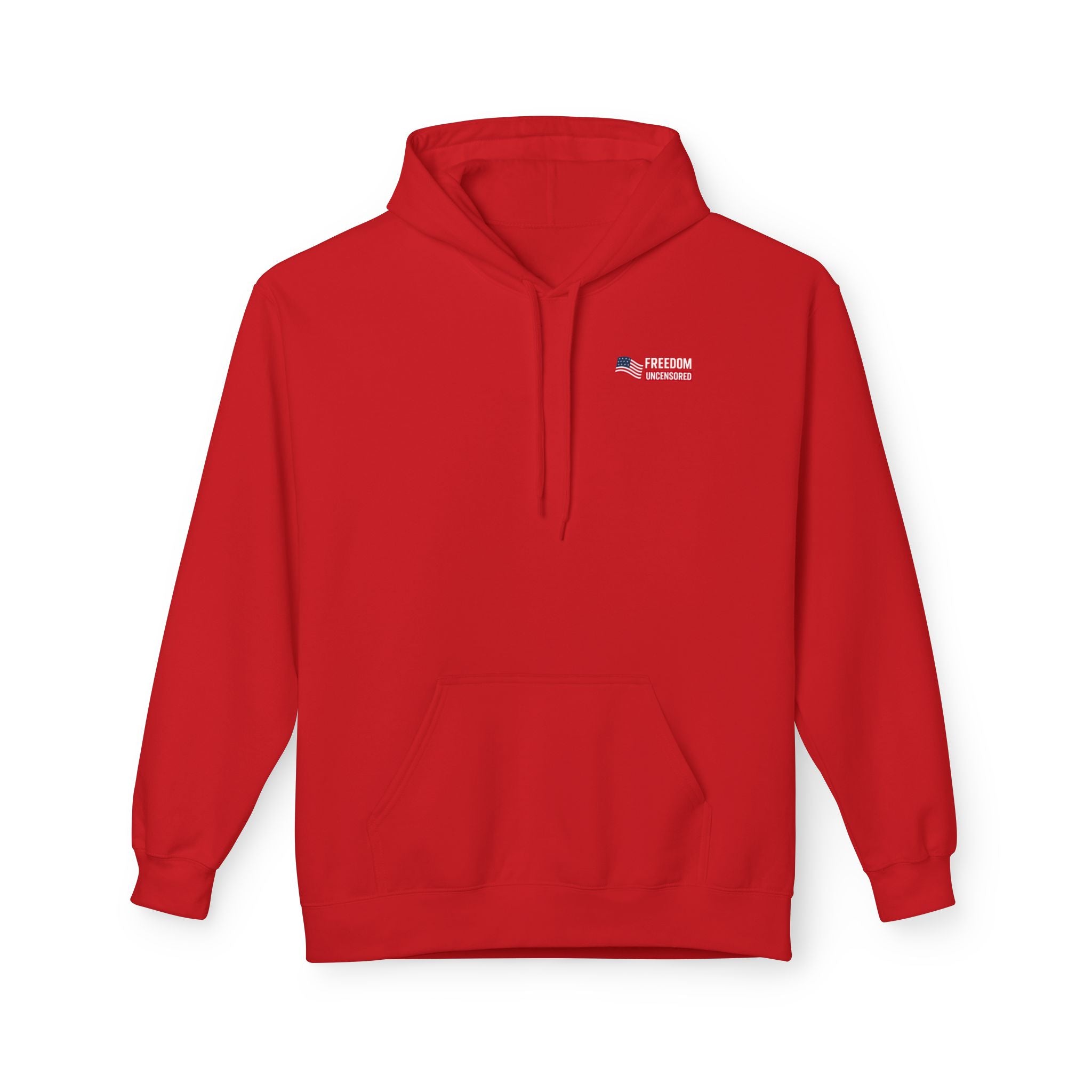 Freedom Uncensored Hoodie With Back Logo Design