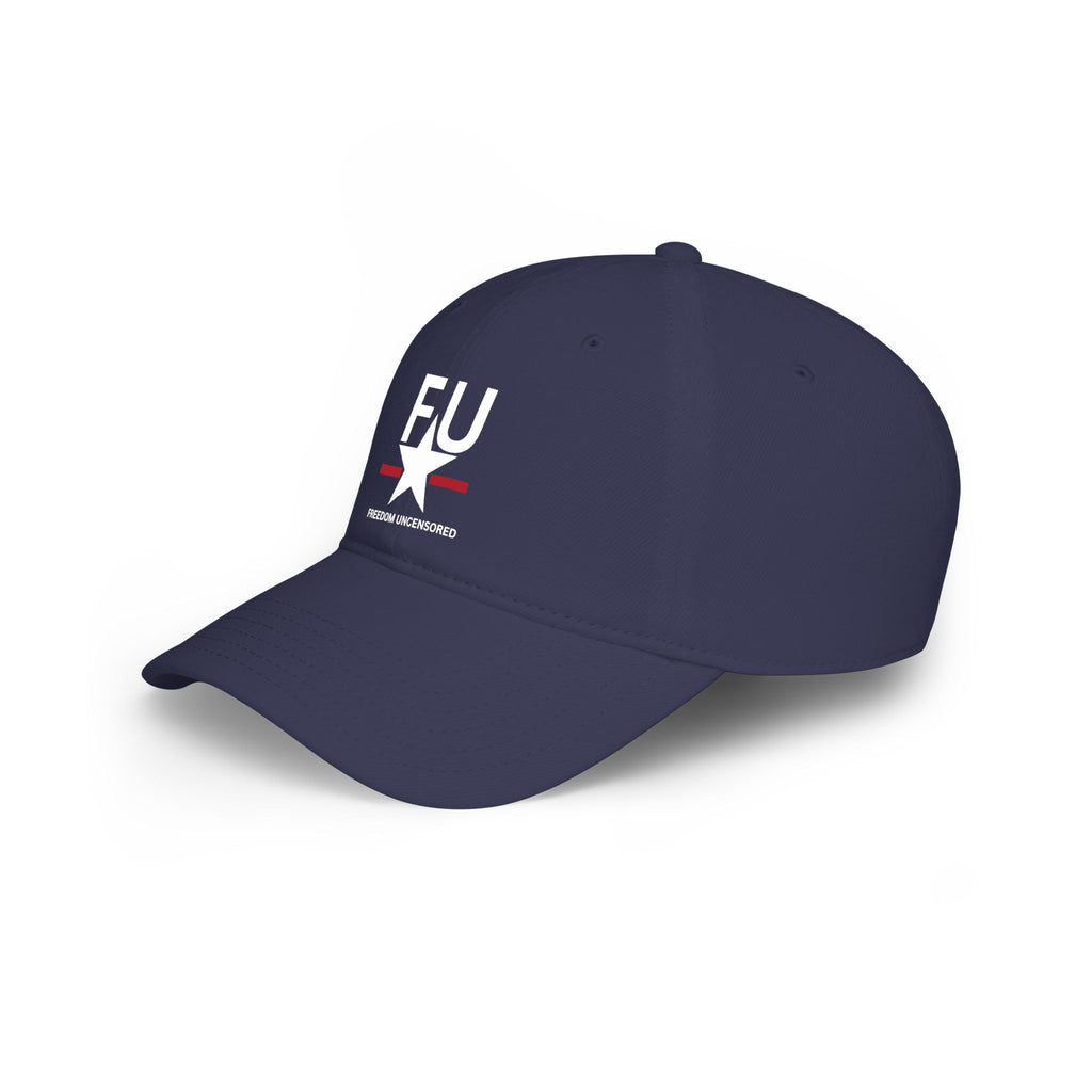 FU (Freedom Uncensored) Patriotic Embroidered Baseball Cap