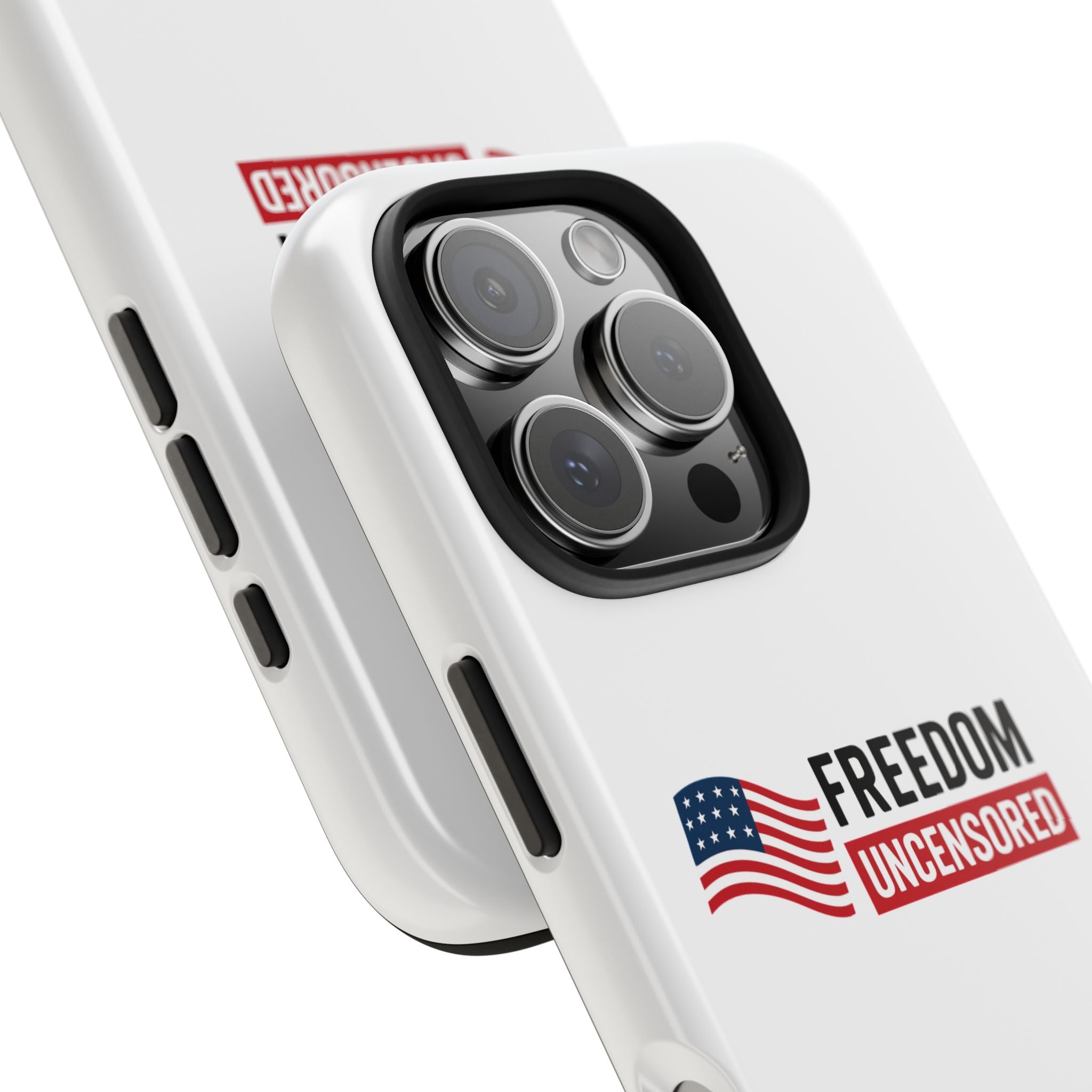Phone Case — "Freedom Uncensored" Patriotic Tough Protective Case