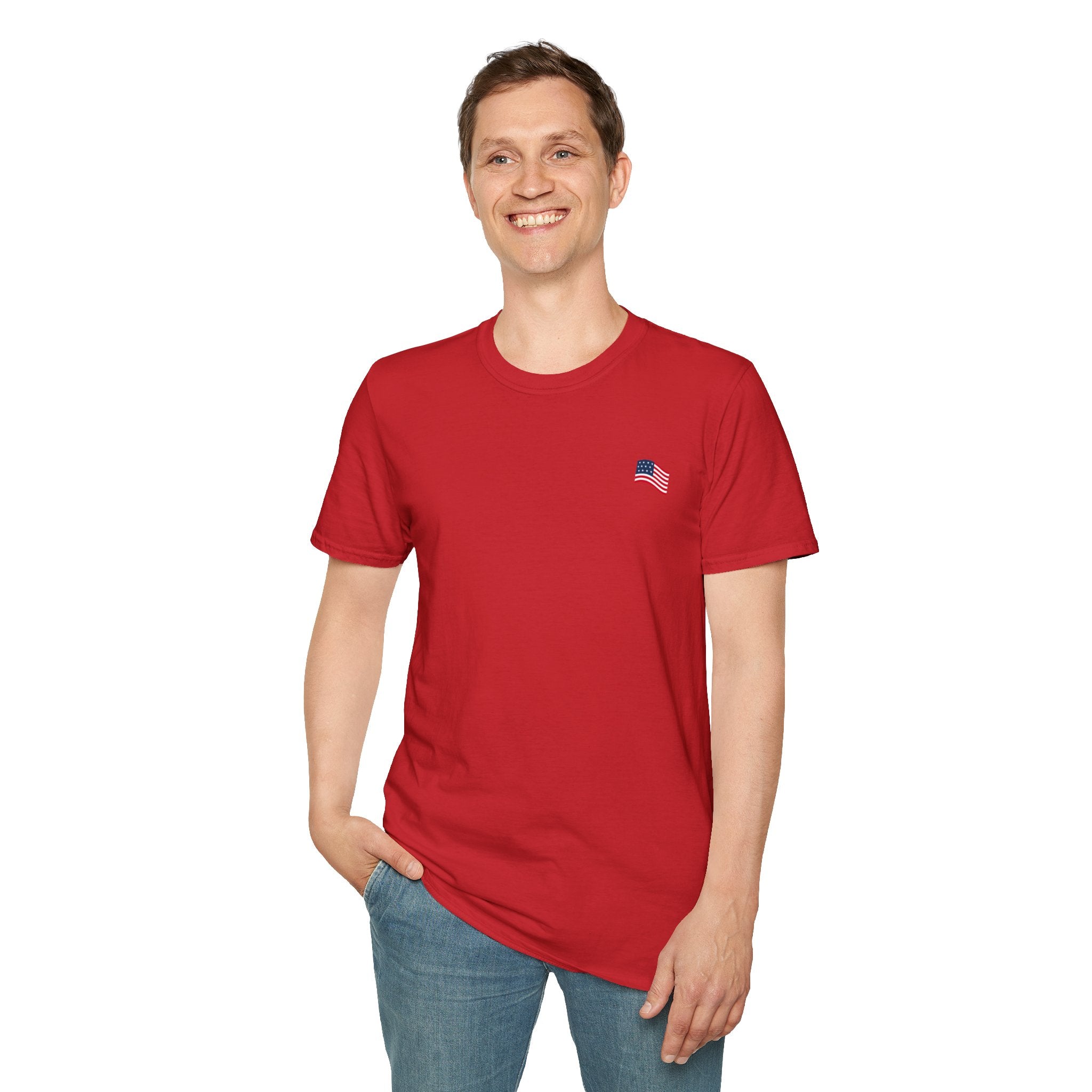 American Flag Pocket T-Shirt