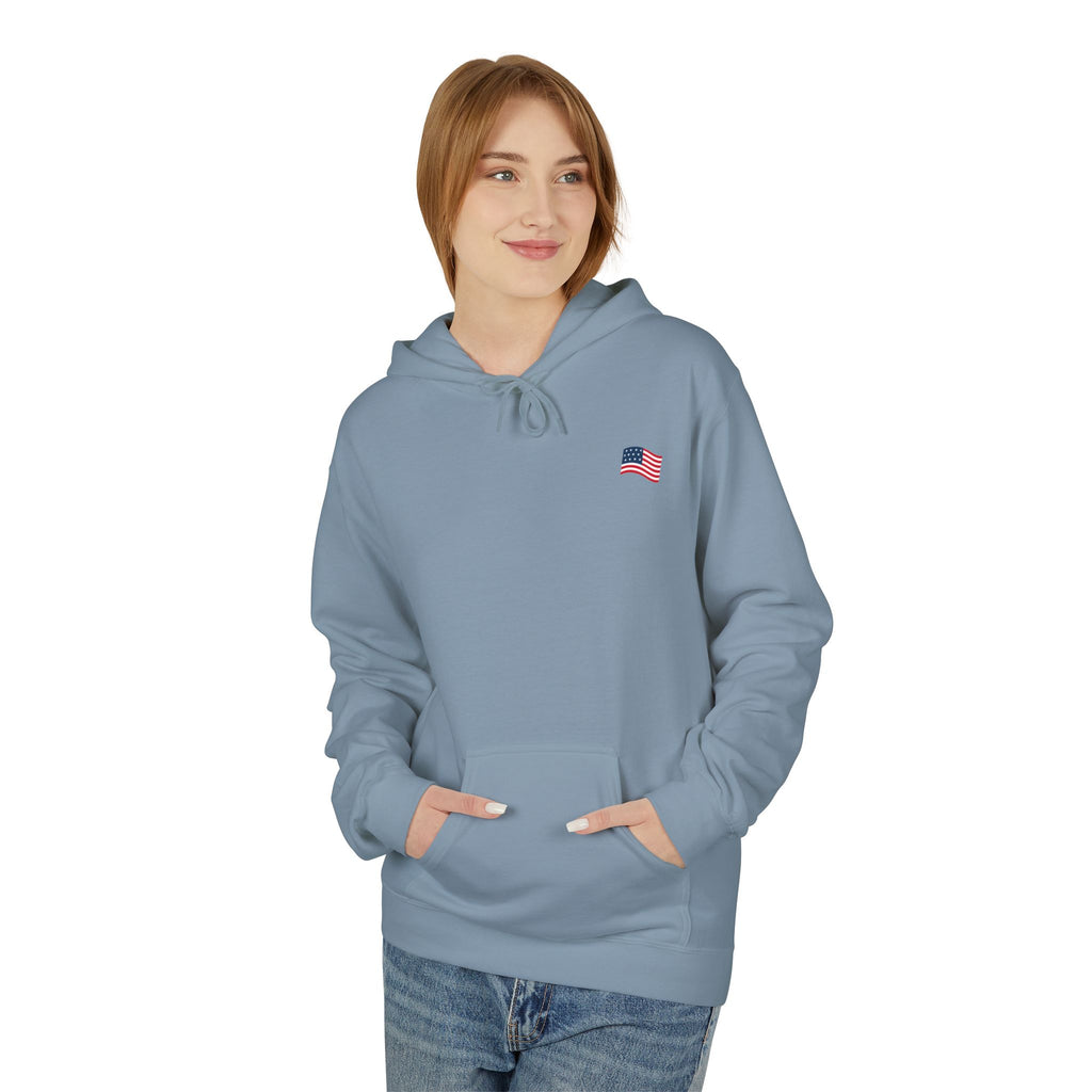 American Flag Pullover for 4th of July & Patriotic Wear