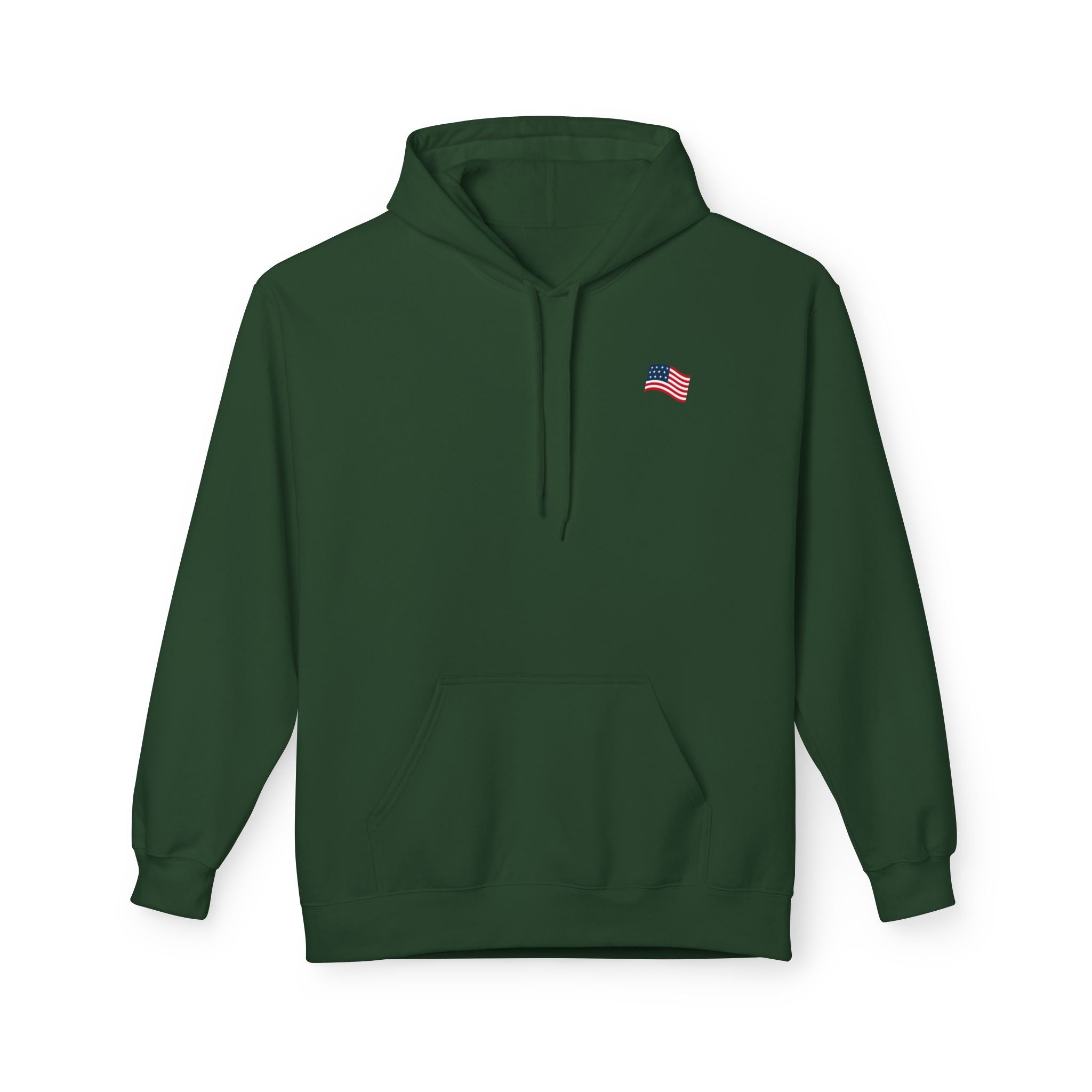 American Flag Pullover for 4th of July & Patriotic Wear