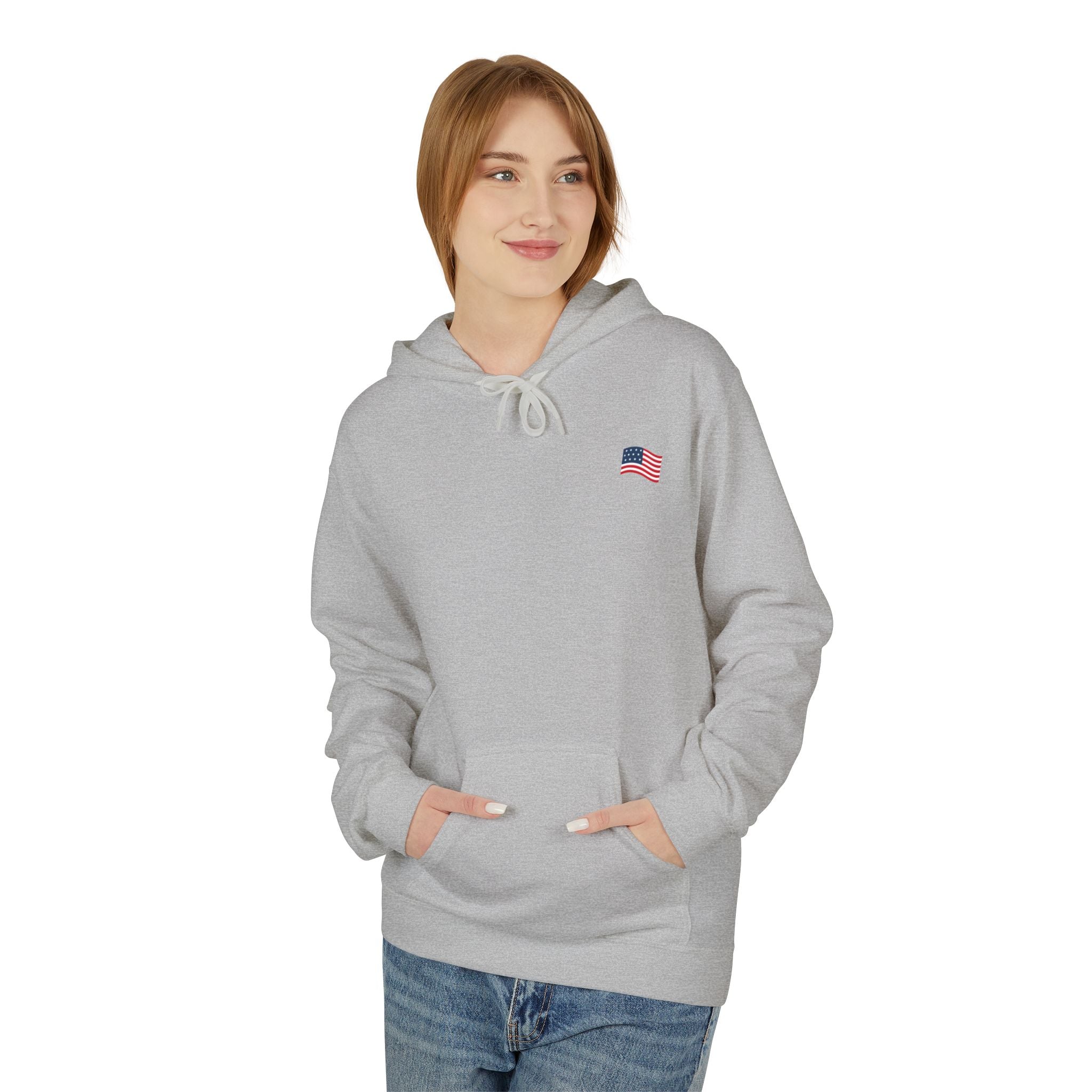 American Flag Pullover for 4th of July & Patriotic Wear