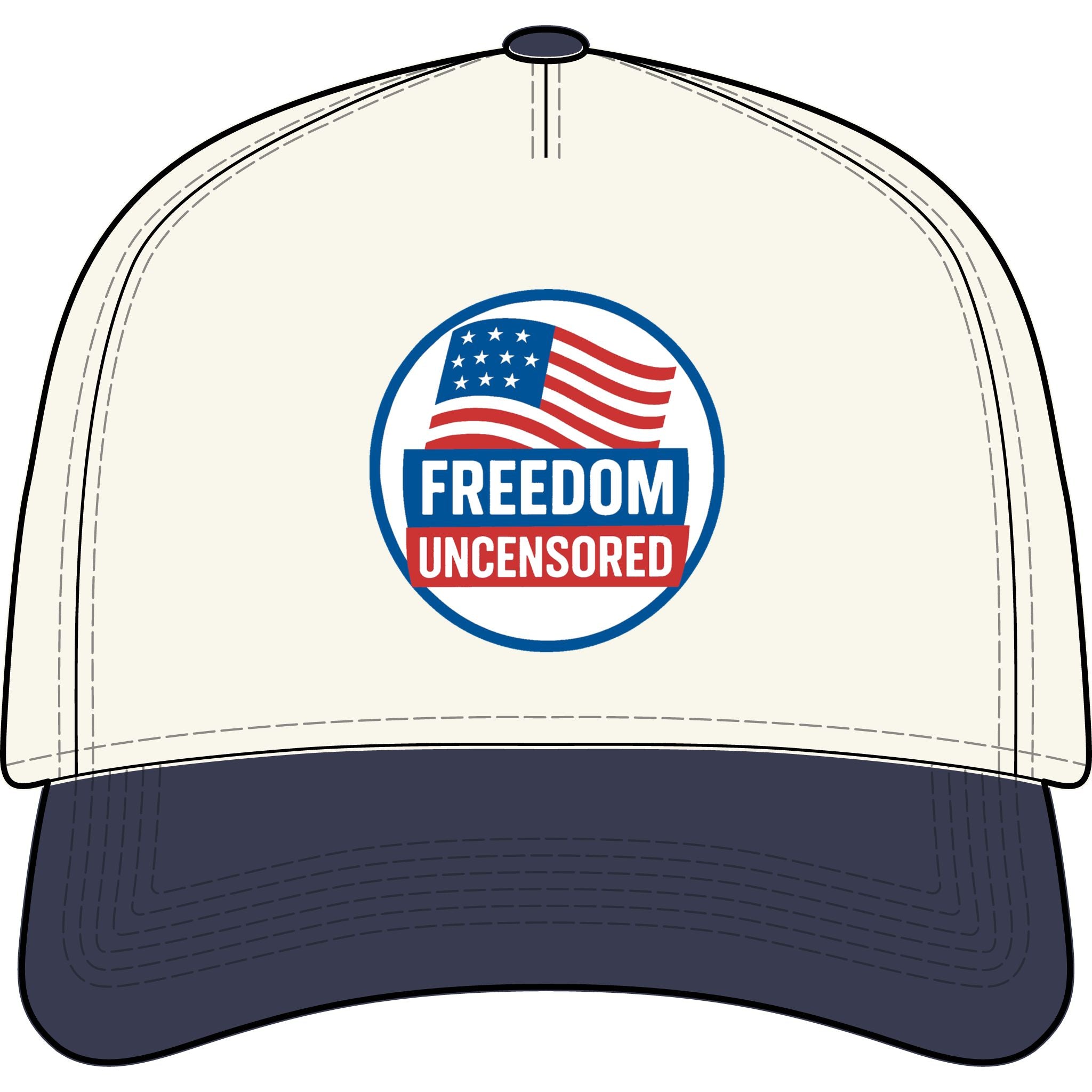 Freedom Uncensored Two-Tone Cap