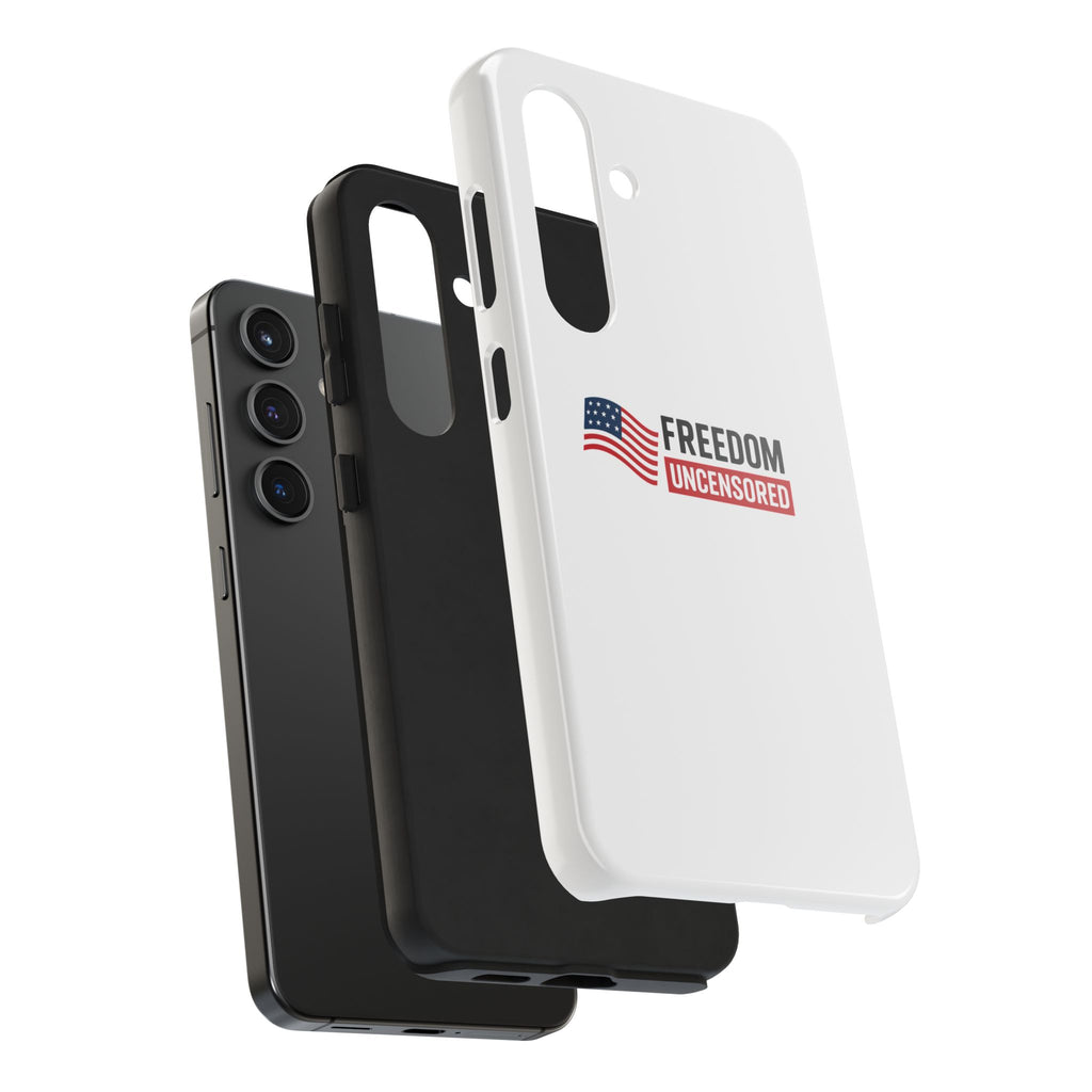 Phone Case — "Freedom Uncensored" Patriotic Tough Protective Case