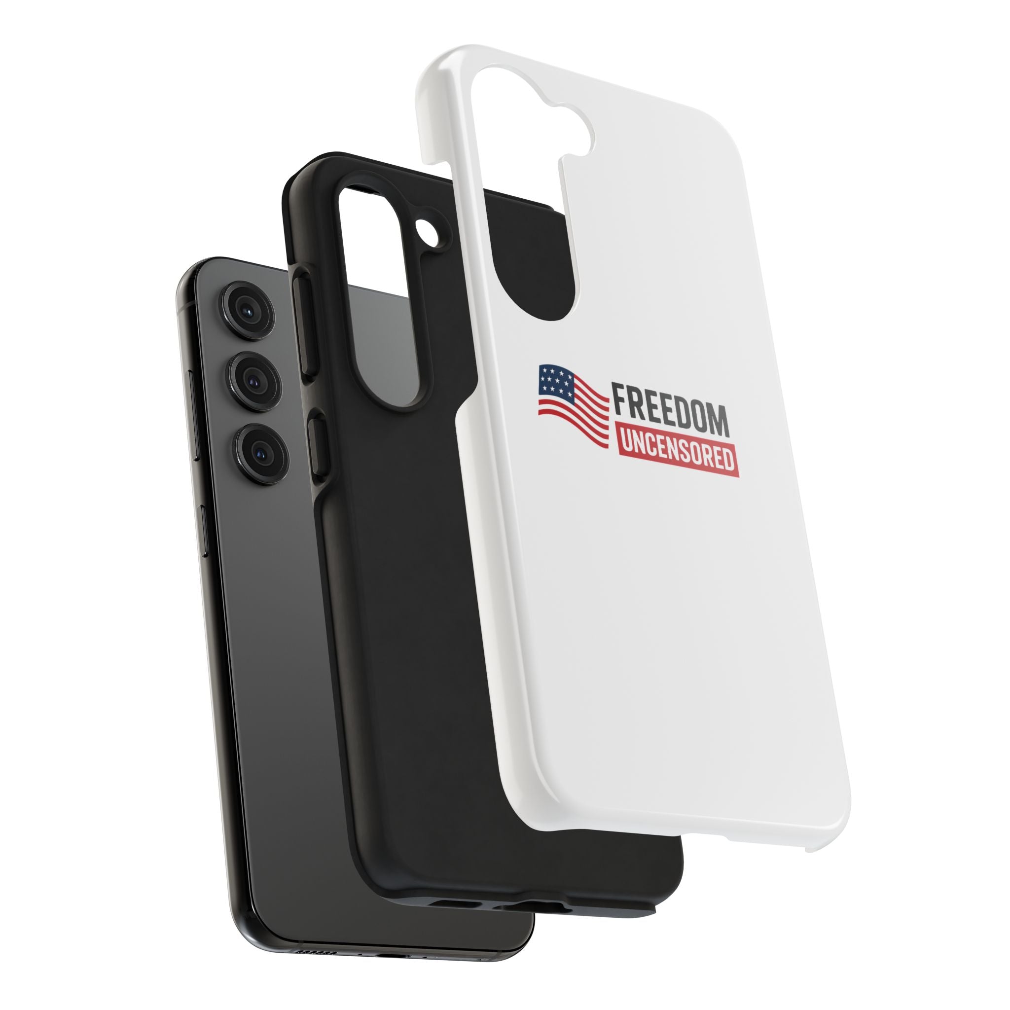 Phone Case — "Freedom Uncensored" Patriotic Tough Protective Case