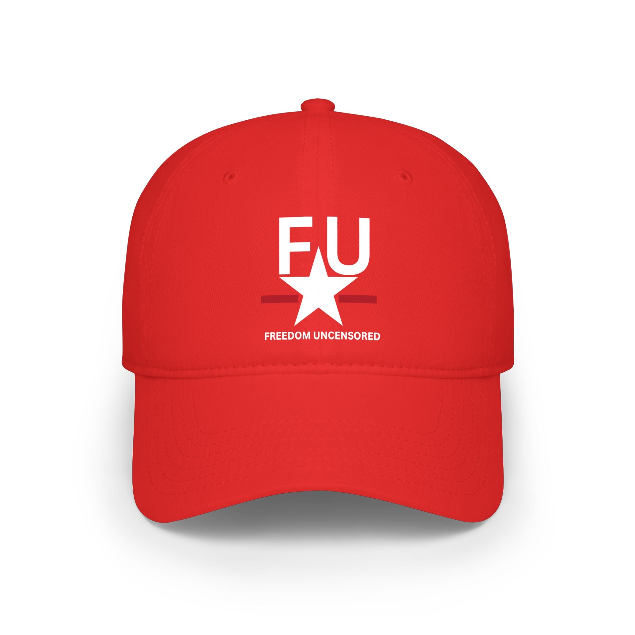FU (Freedom Uncensored) Patriotic Embroidered Baseball Cap