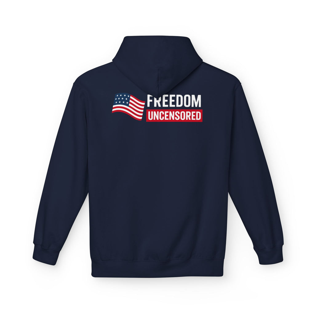 Freedom Uncensored Hoodie With Back Logo Design