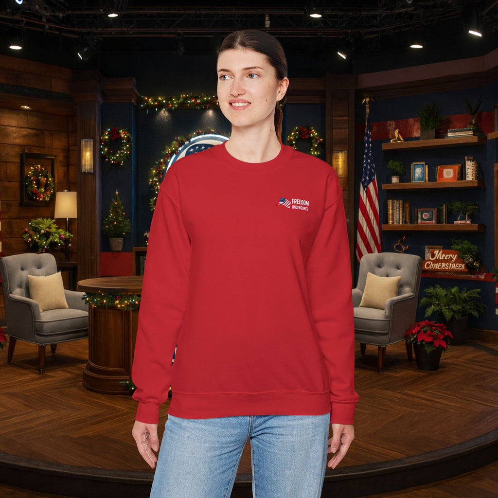Crewneck Sweatshirt — Freedom Defender