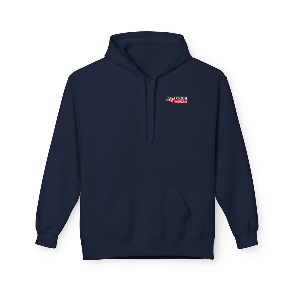 Freedom Uncensored Hoodie With Back Logo Design