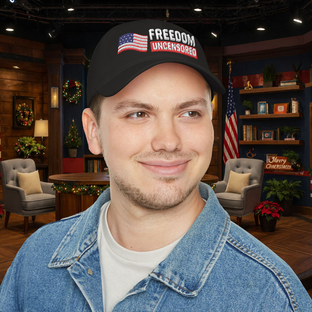 Freedom Uncensored Patriotic Low Profile Hat