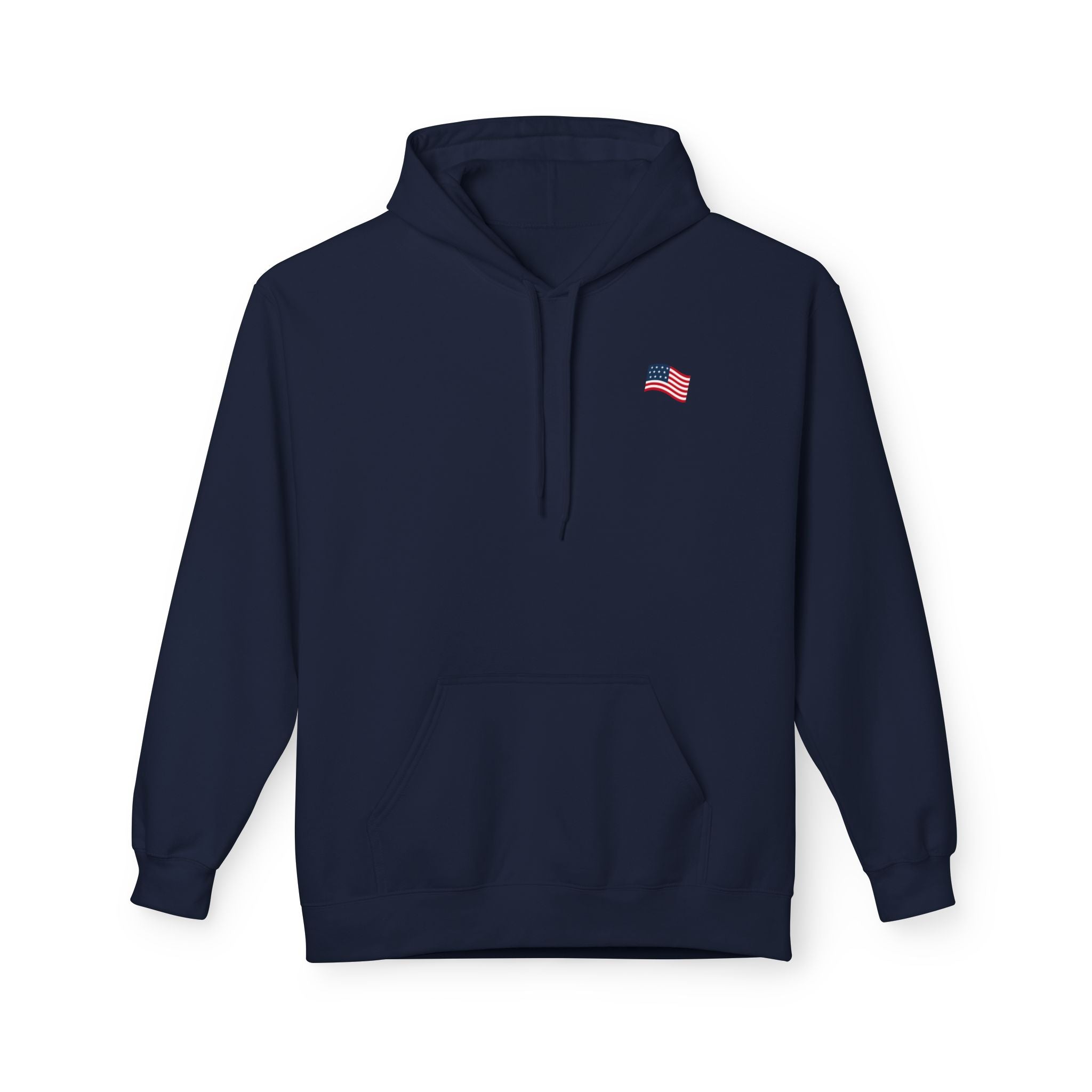 American Flag Pullover for 4th of July & Patriotic Wear