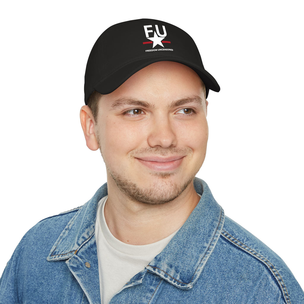 FU (Freedom Uncensored) Patriotic Embroidered Baseball Cap