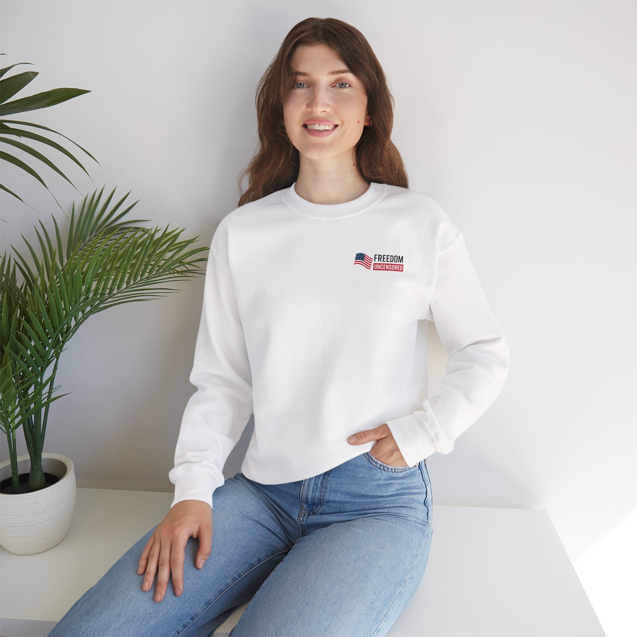 Crewneck Sweatshirt — Freedom Defender