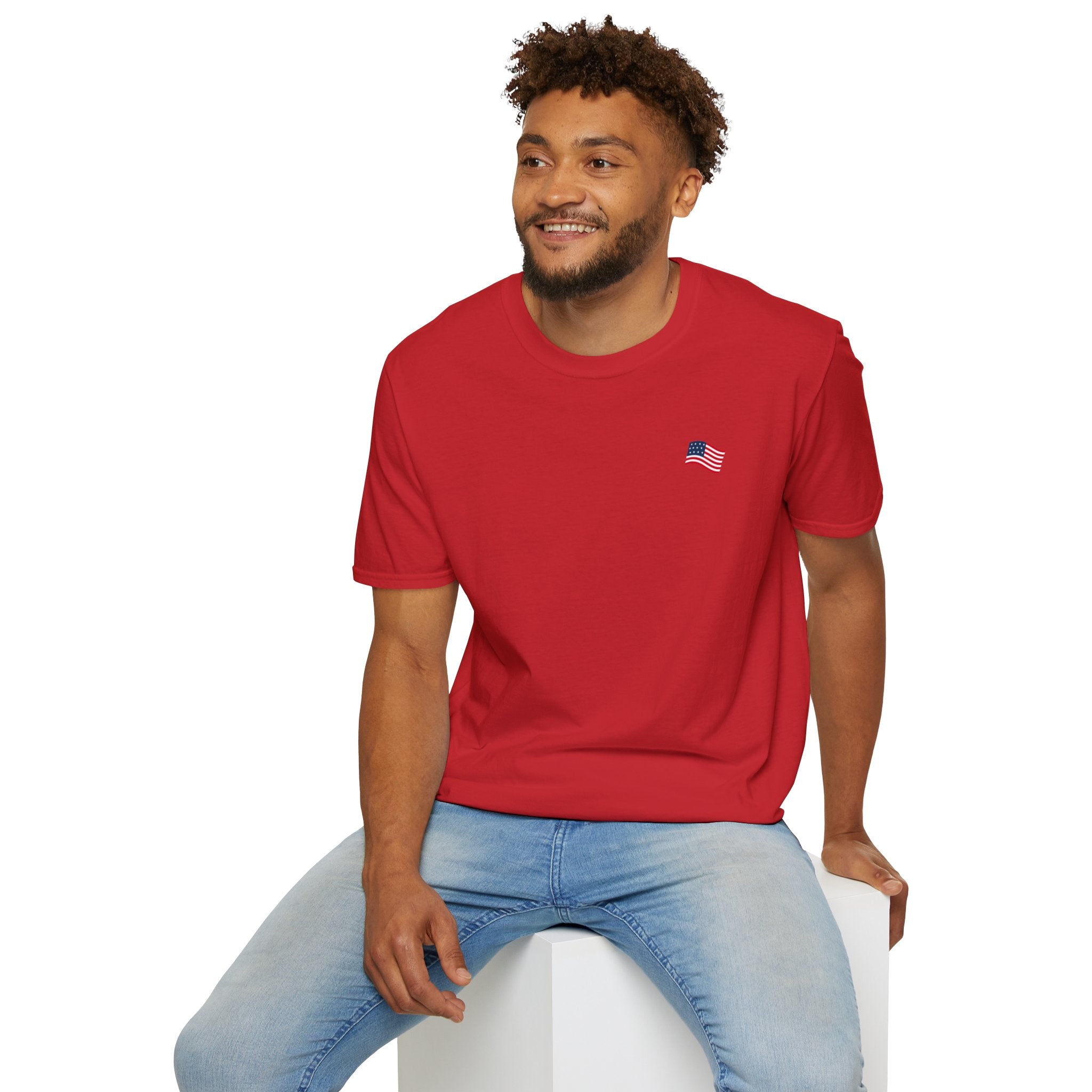American Flag Pocket T-Shirt