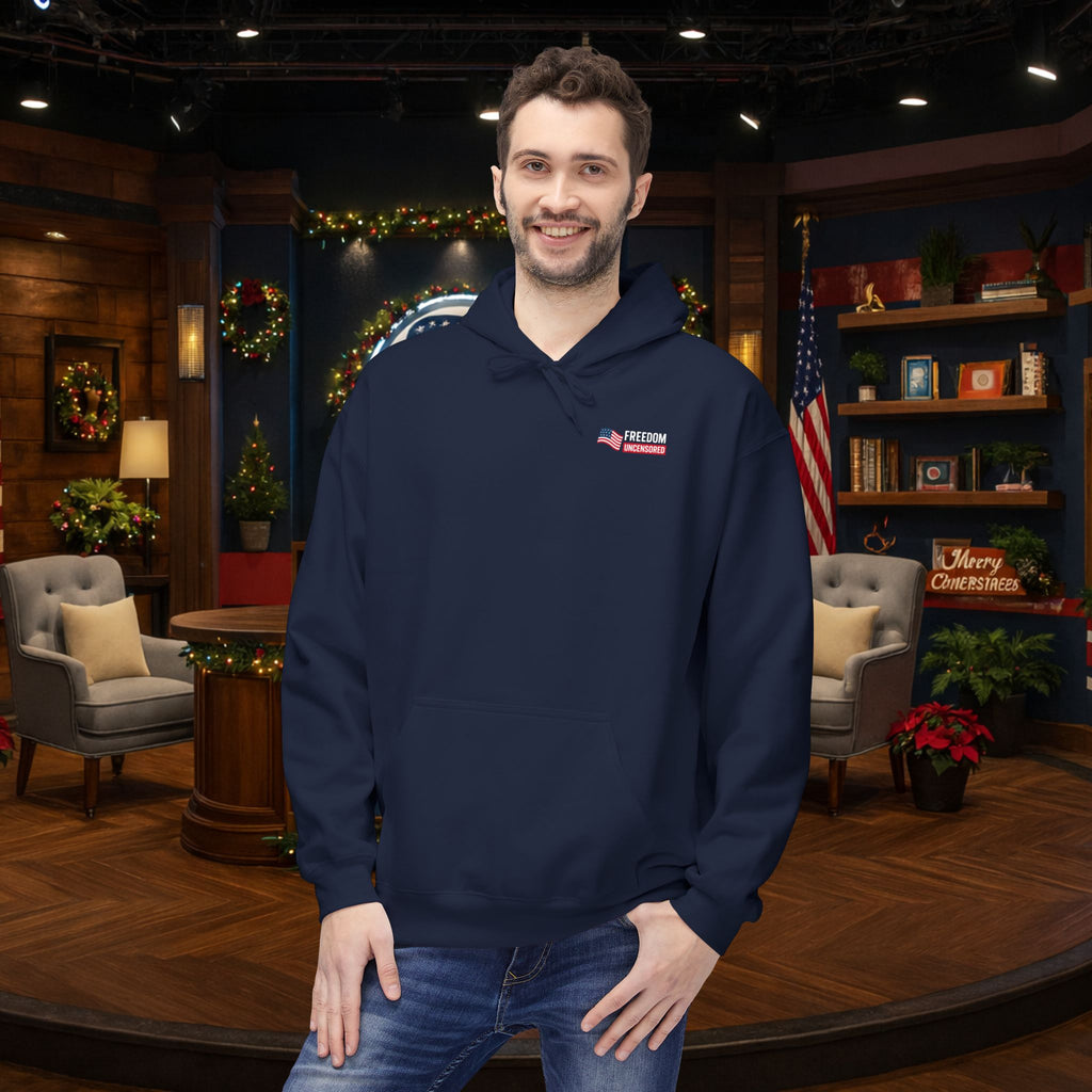 Freedom Uncensored Hoodie With Back Logo Design