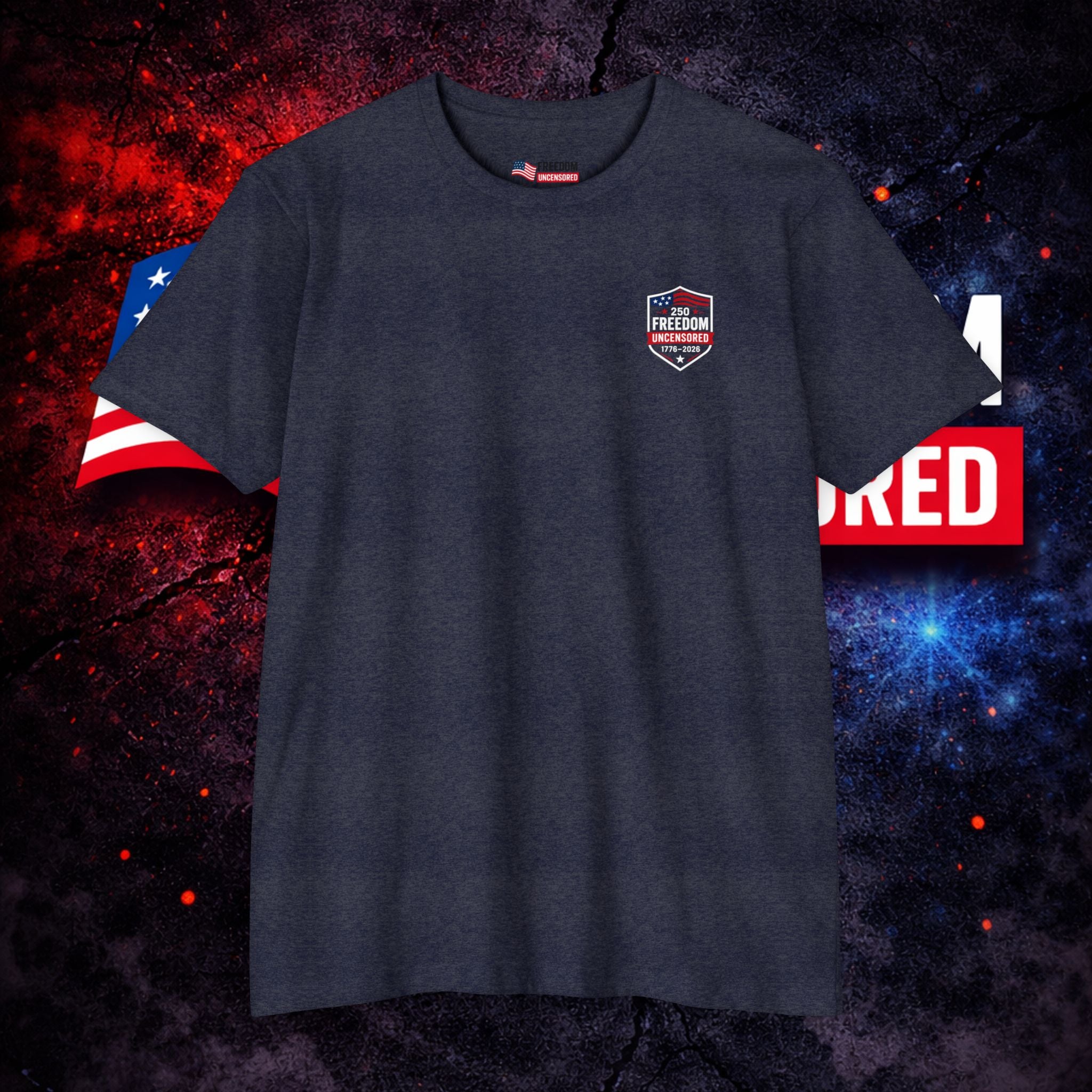 George Washington Crossing T‑Shirt — Patriotic American History Tee America 250th