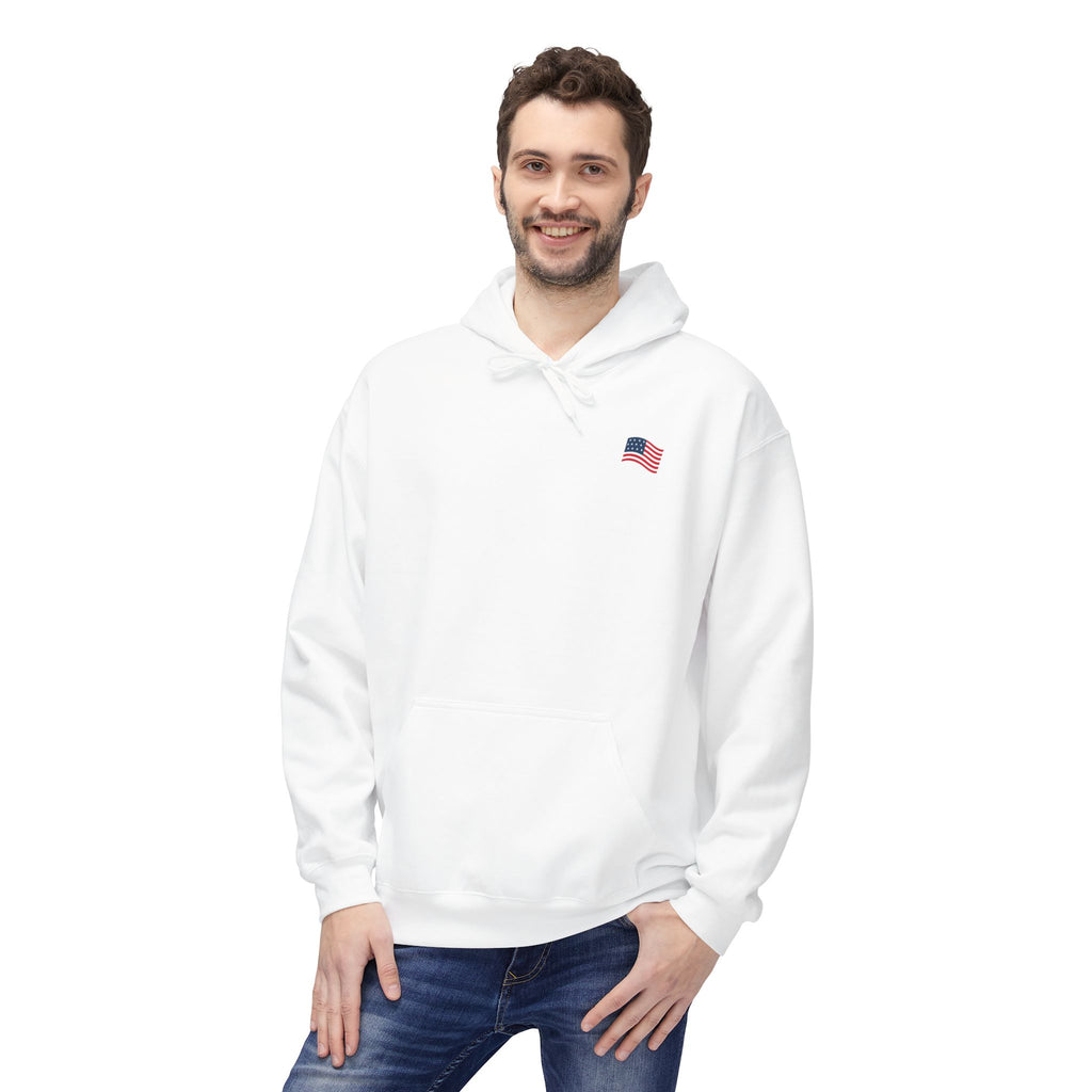 American Flag Pullover for 4th of July & Patriotic Wear