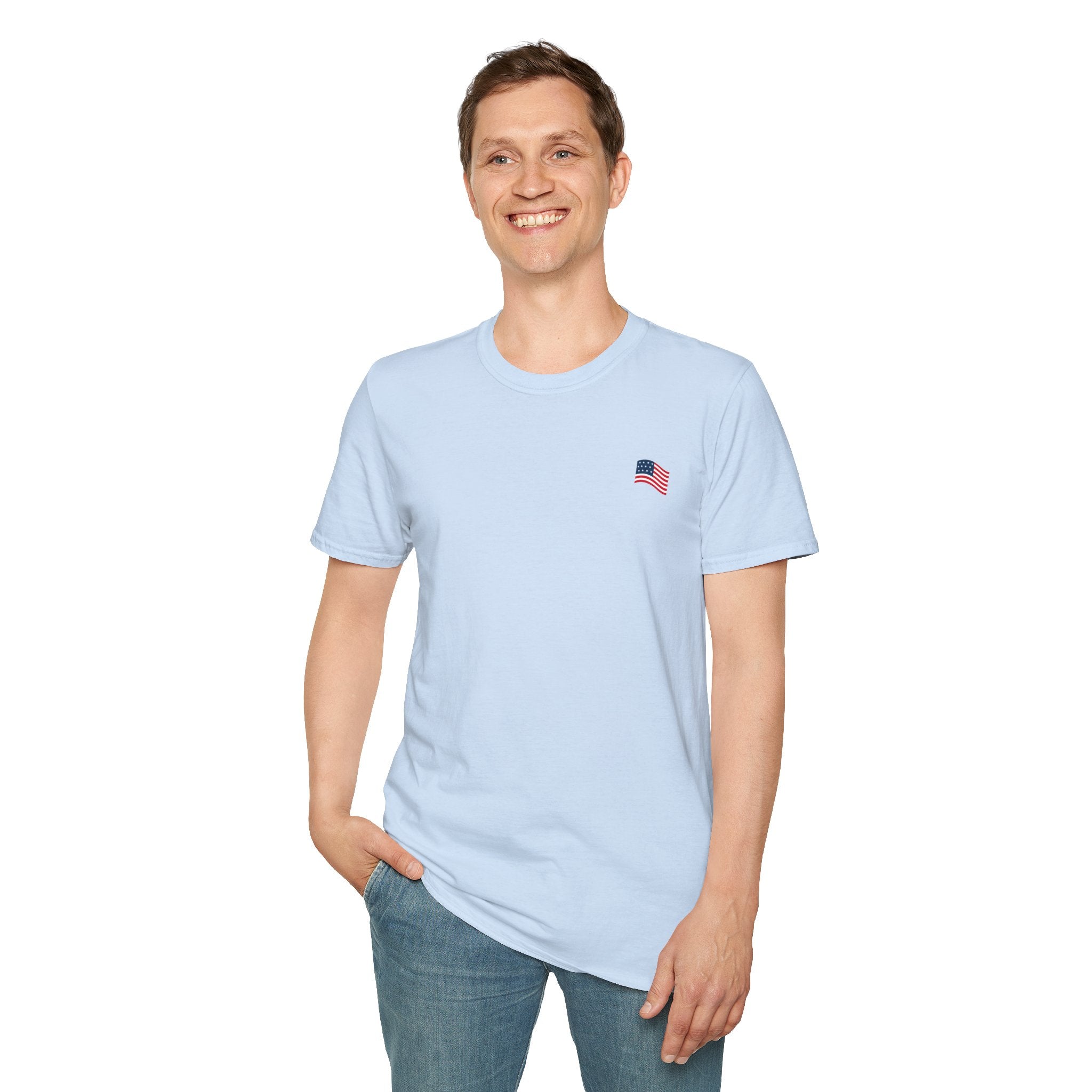 American Flag Pocket T-Shirt
