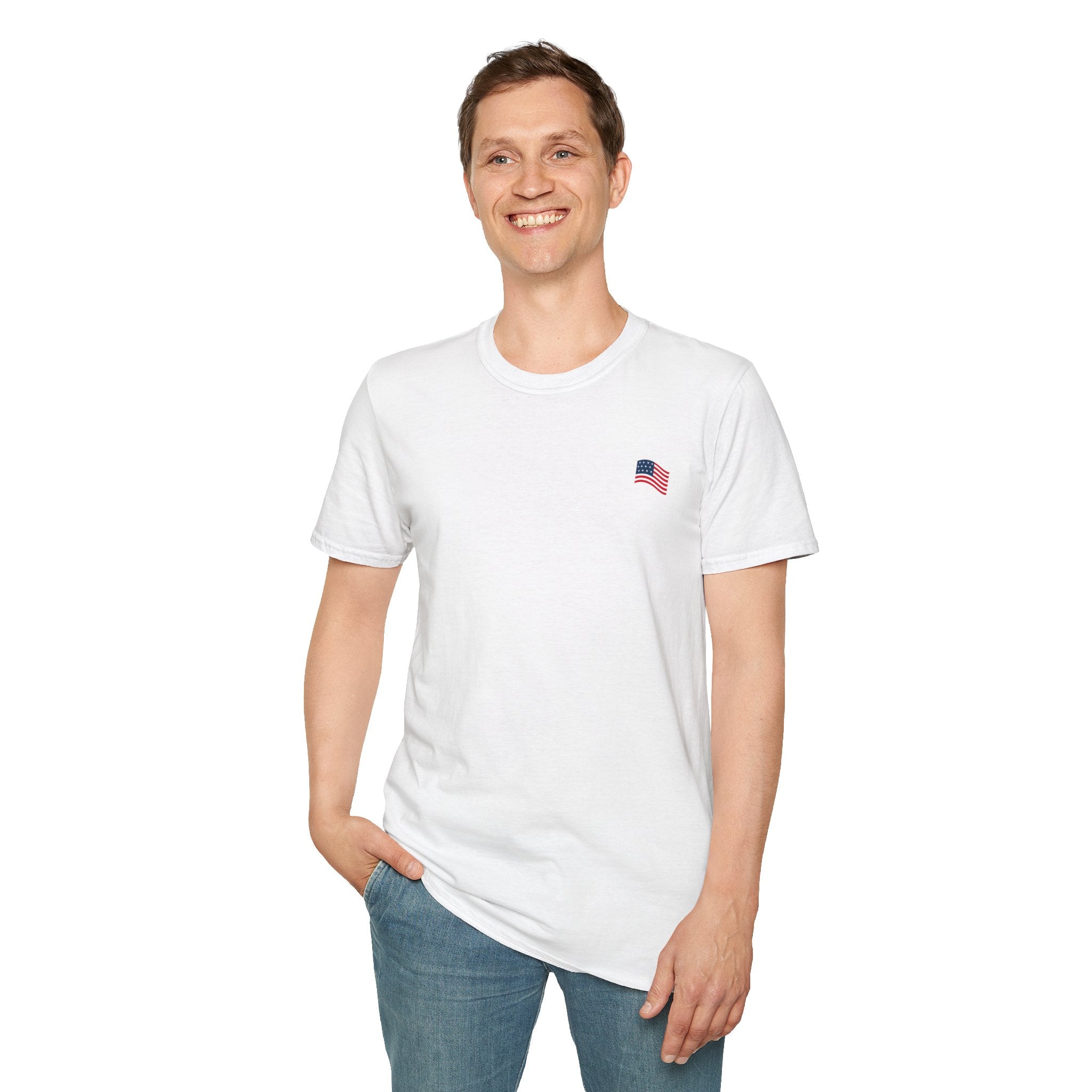 American Flag Pocket T-Shirt