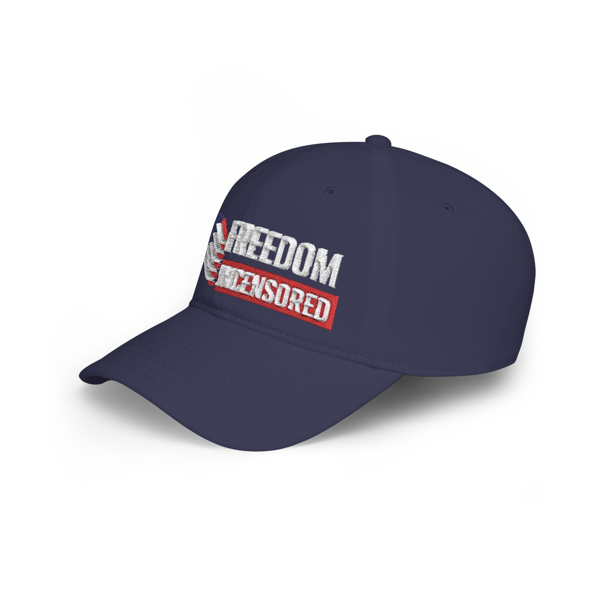 Freedom Uncensored Patriotic Low Profile Hat