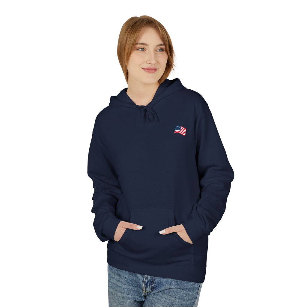 American Flag Pullover for 4th of July & Patriotic Wear