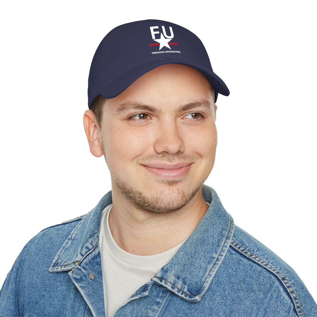 FU (Freedom Uncensored) Patriotic Embroidered Baseball Cap