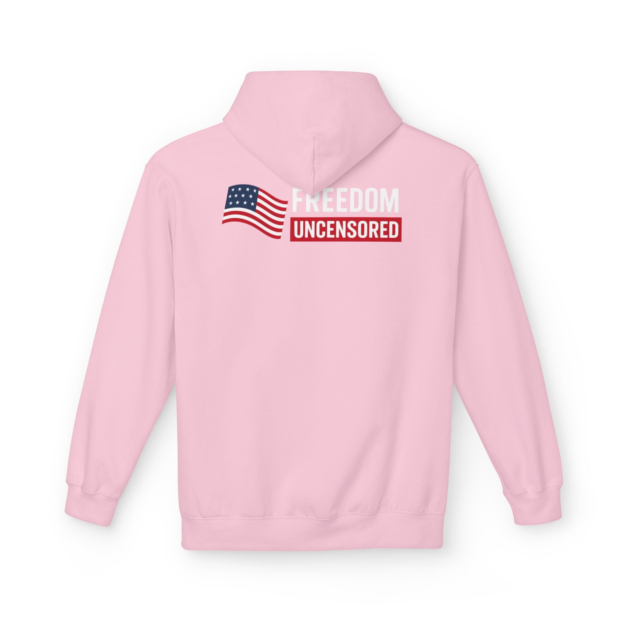 Freedom Uncensored Hoodie With Back Logo Design