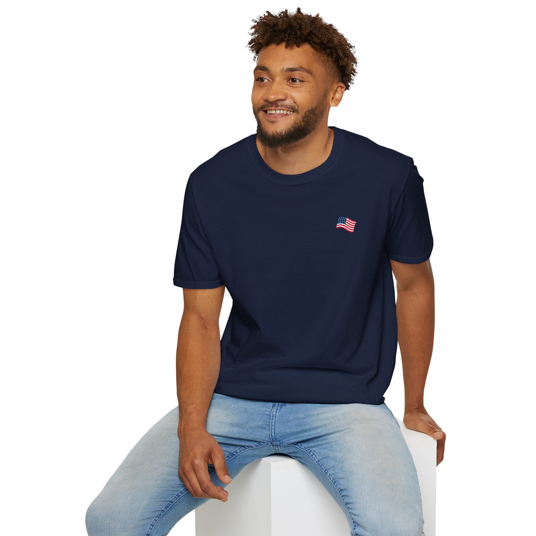 American Flag Pocket T-Shirt