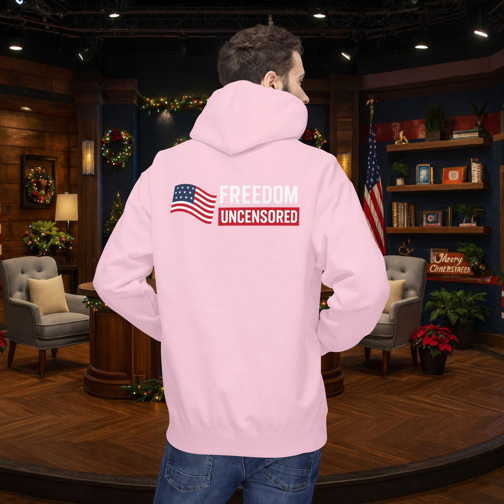 Freedom Uncensored Hoodie With Back Logo Design
