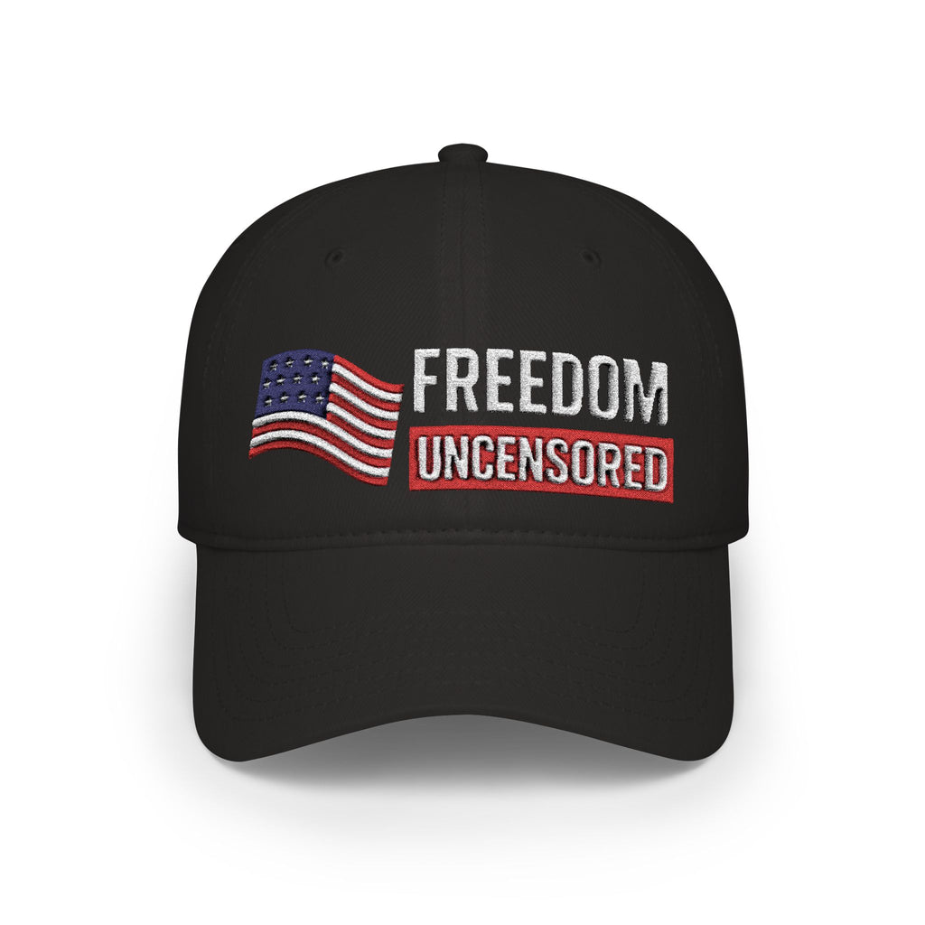 Freedom Uncensored Patriotic Low Profile Hat