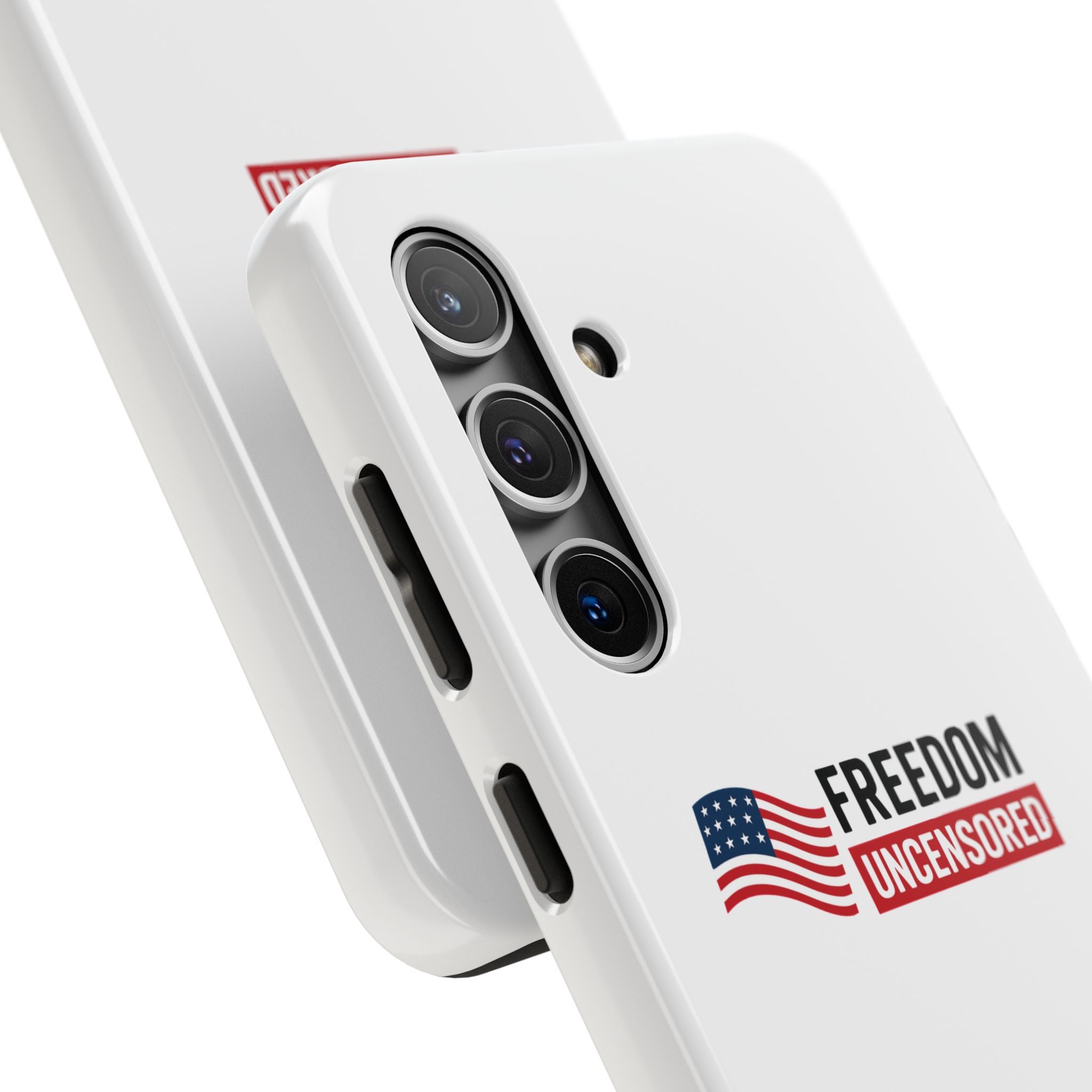 Phone Case — "Freedom Uncensored" Patriotic Tough Protective Case