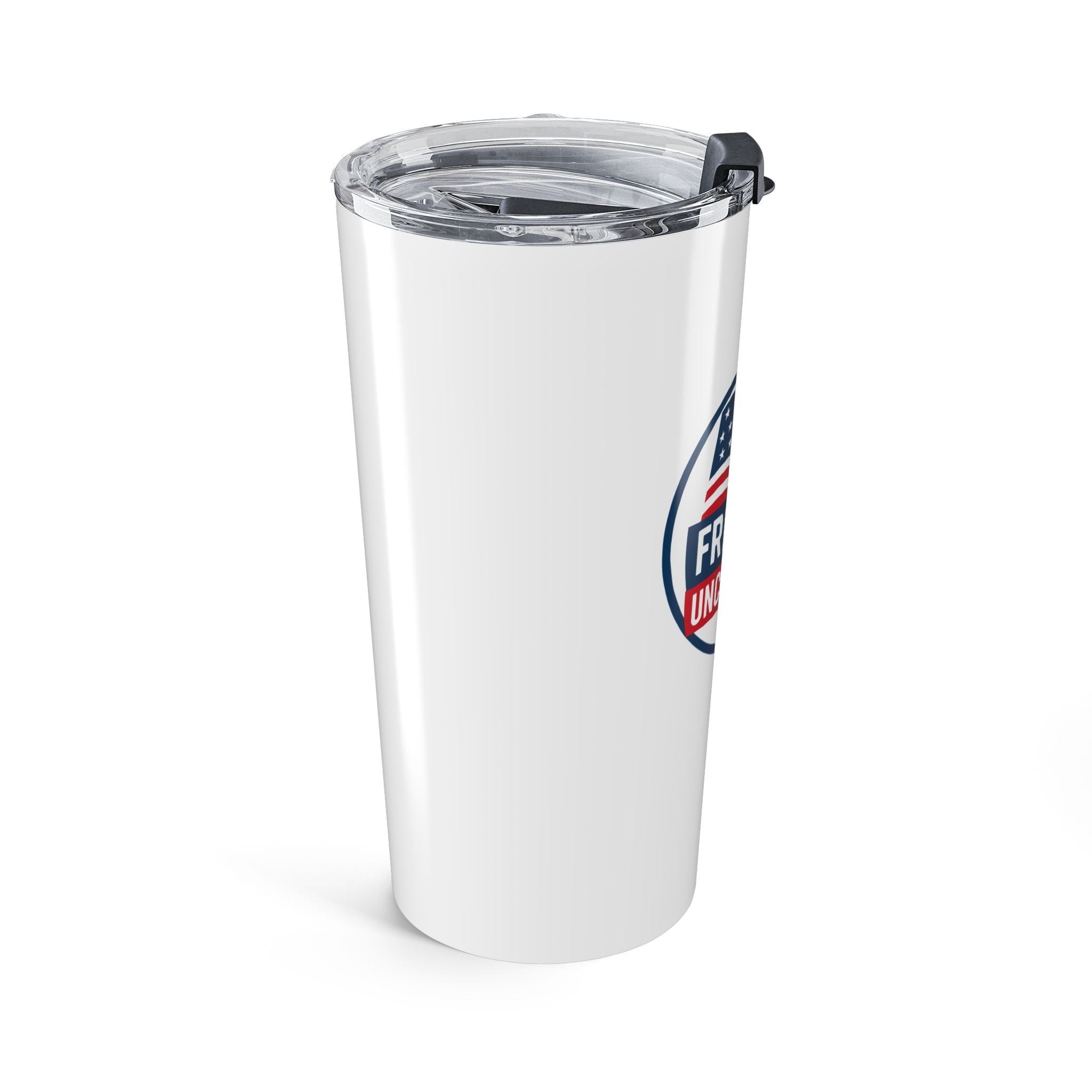 Freedom Uncensored 20oz Tumbler Circle Logo
