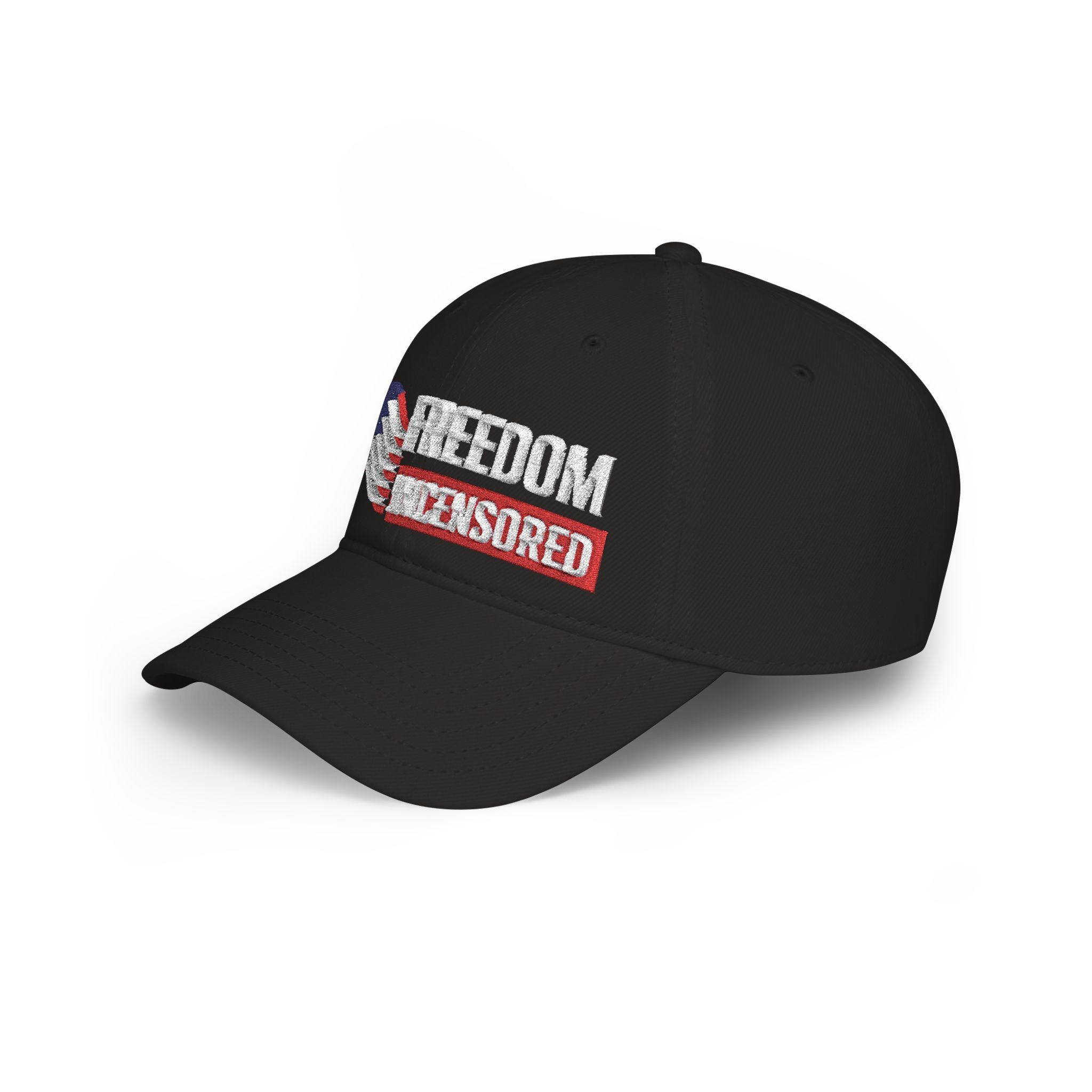 Freedom Uncensored Patriotic Low Profile Hat