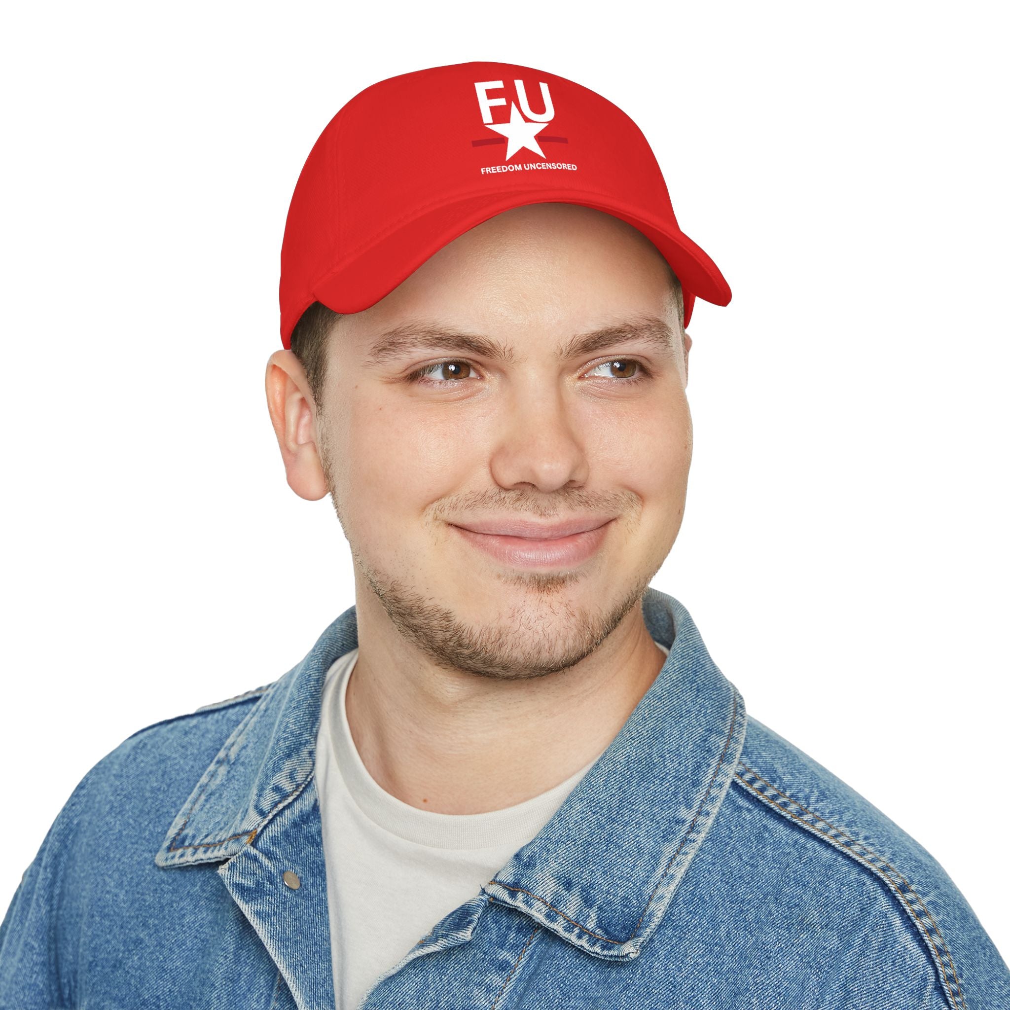 FU (Freedom Uncensored) Patriotic Embroidered Baseball Cap
