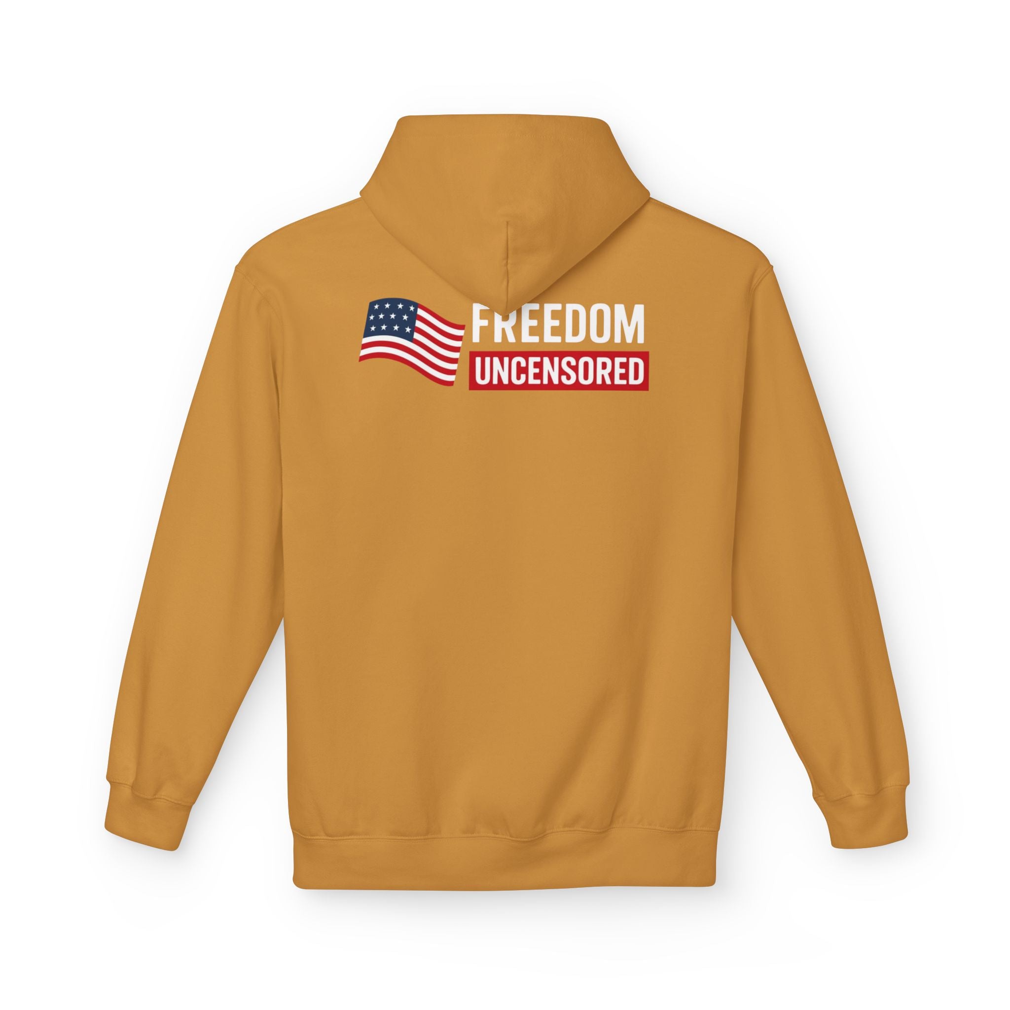 Freedom Uncensored Hoodie With Back Logo Design
