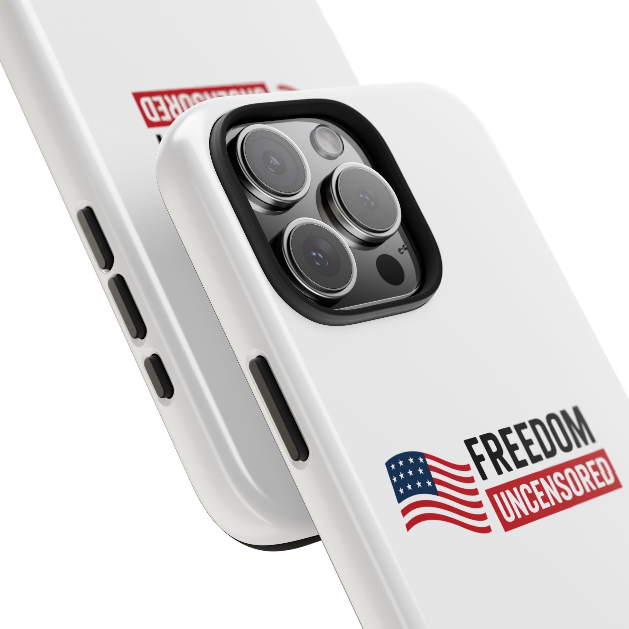 Phone Case — "Freedom Uncensored" Patriotic Tough Protective Case