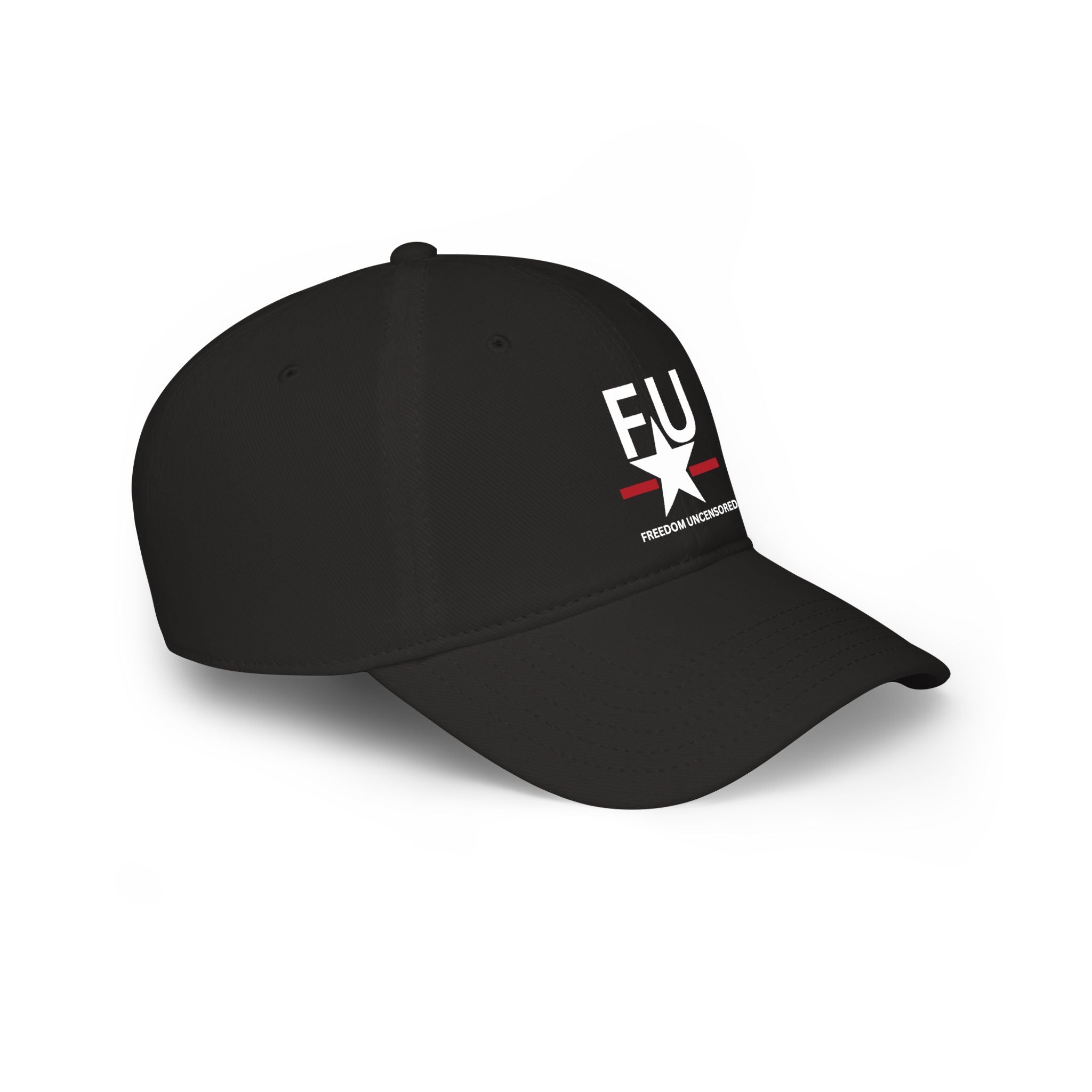 FU (Freedom Uncensored) Patriotic Embroidered Baseball Cap