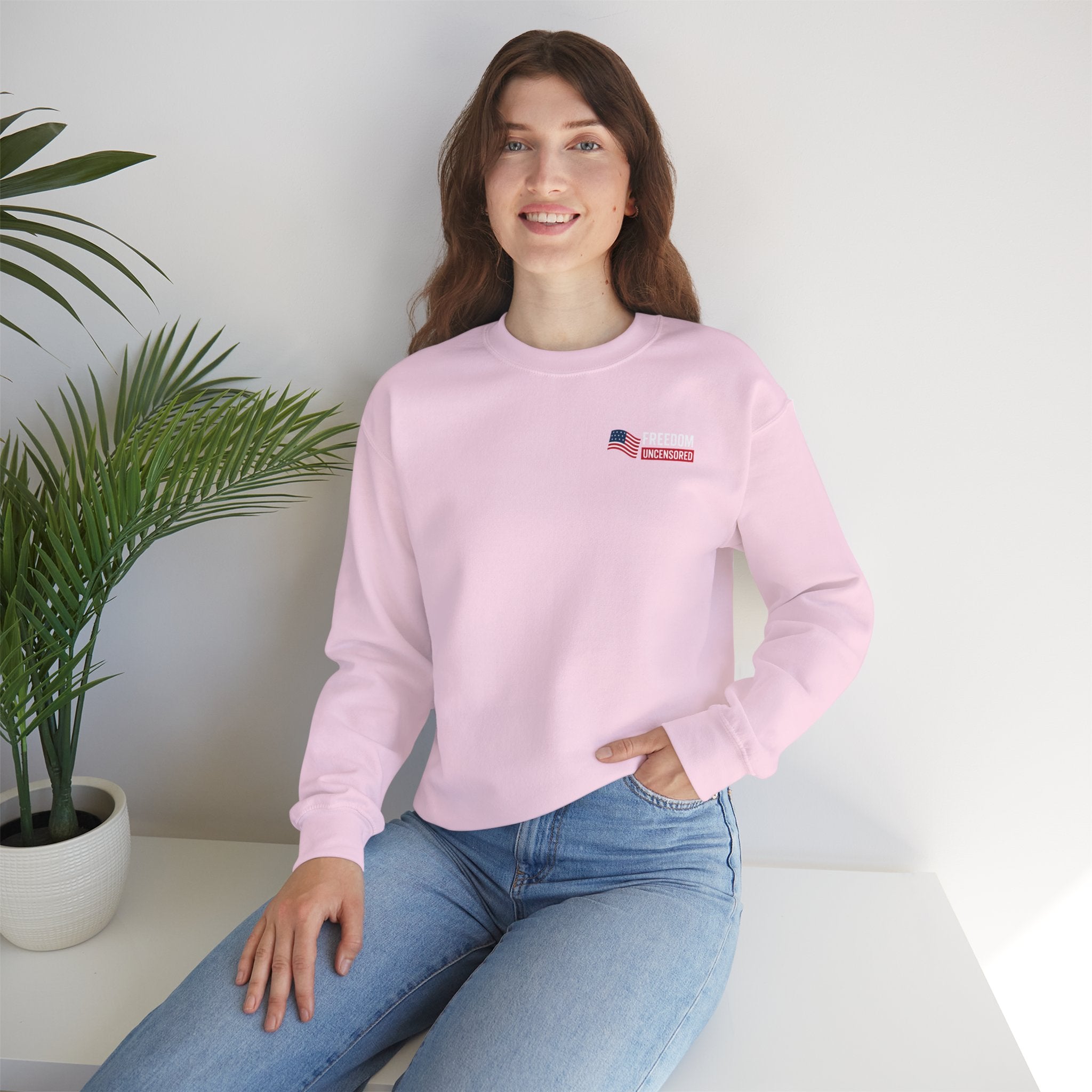 Crewneck Sweatshirt — Freedom Defender